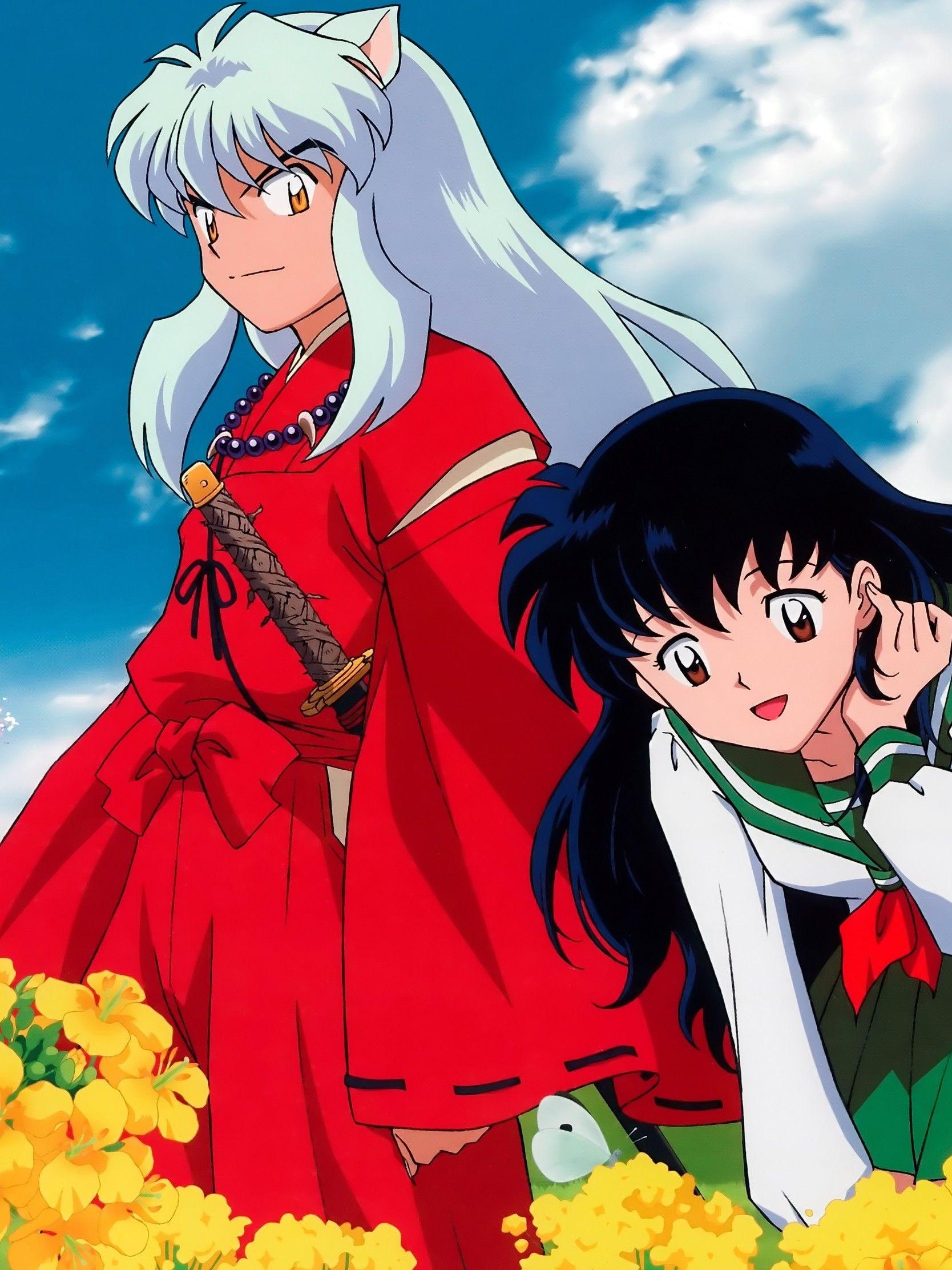 Download, Inuyasha, Kagome, Anime, Hintergrund, 1670x2230 HD Handy