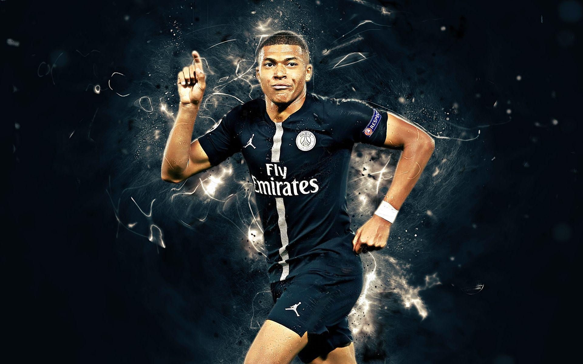 Mbappé 2019, Wallpaper, Fußball, Sport, HD, 1920x1200 HD Desktop