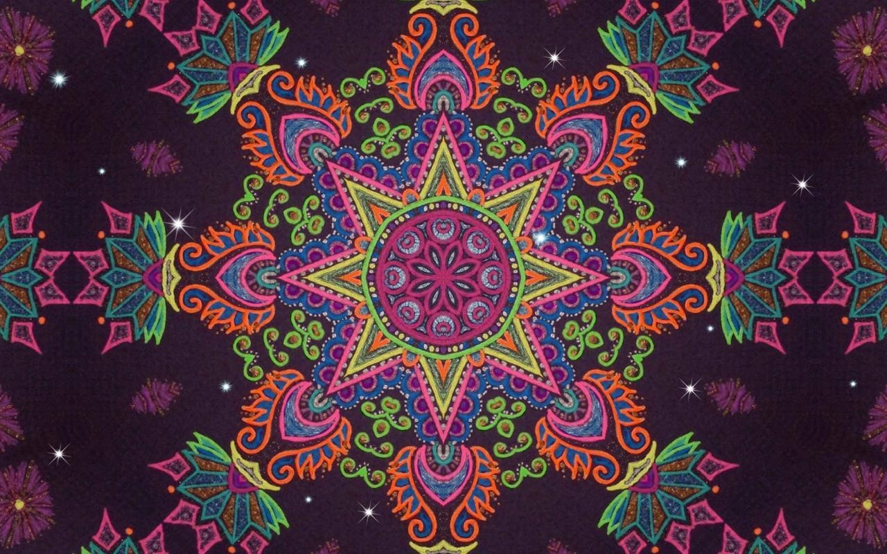 Mandala Gruppe, HD Bild, Gemeinschaft, Kunst, Harmonie, 1280x800 HD Desktop