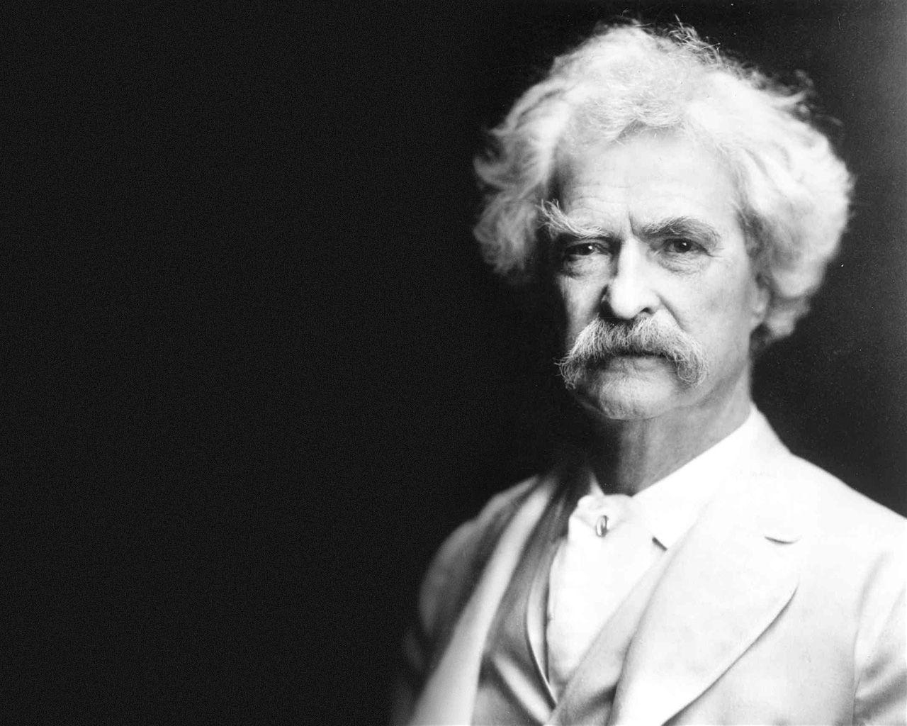 Mark Twain, 1024, Hintergrundbild, Autor, Kunstwerk, 1280x1030 HD Desktop