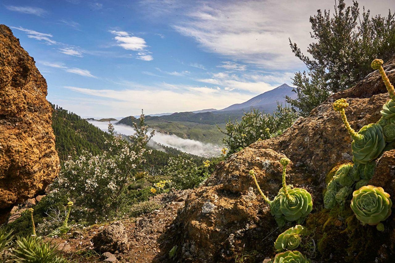 Kanarische Inseln, Spanien, Teneriffa, Natur, Himmel, 1280x860 HD Desktop