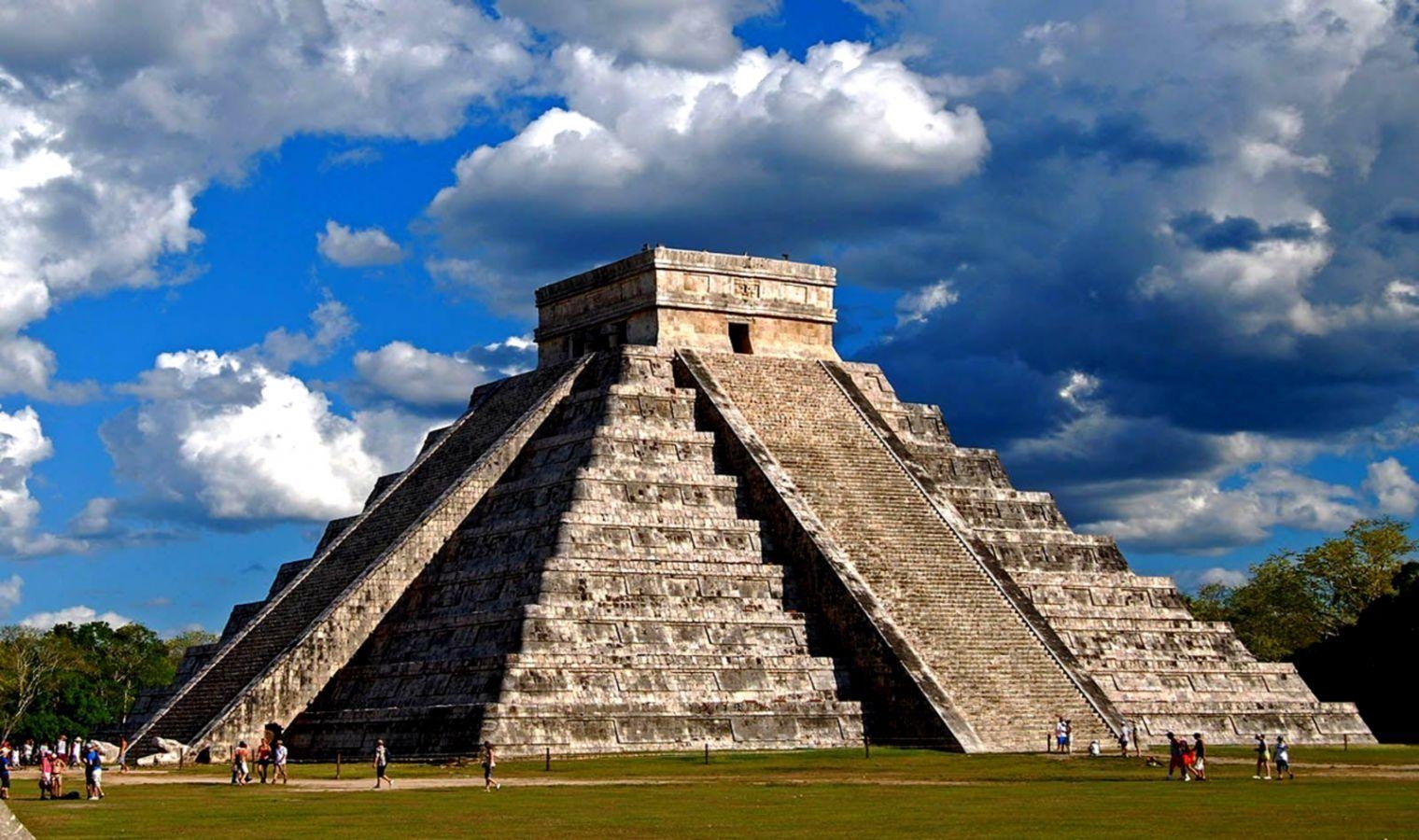 Chichen Itza, HD, Mexiko, Maya, Tempel, 1520x900 HD Desktop