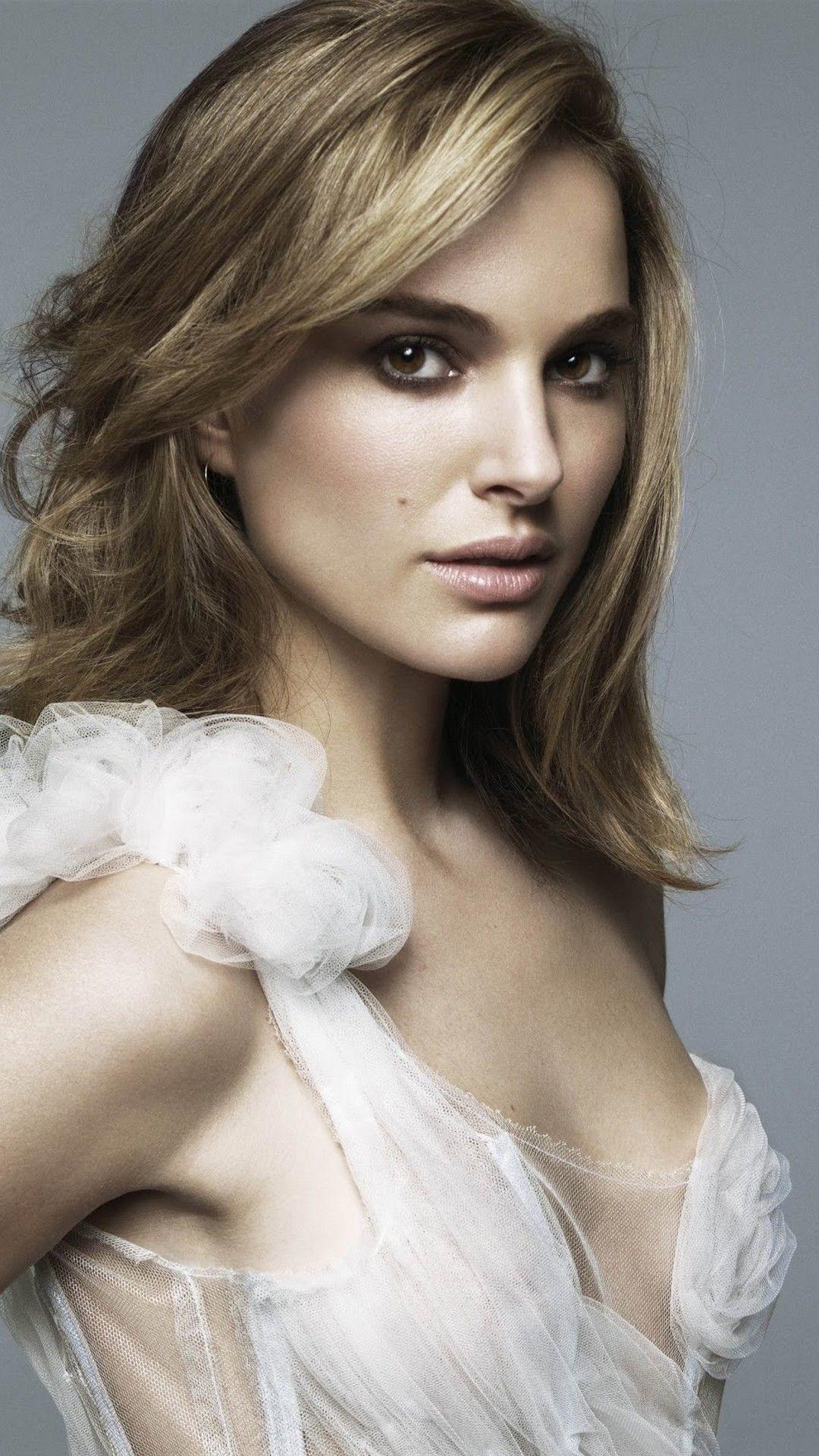 Natalie Portman, iPhone, 3D Bild, Schauspielerin, Hintergrund, 1080x1920 Full HD Handy