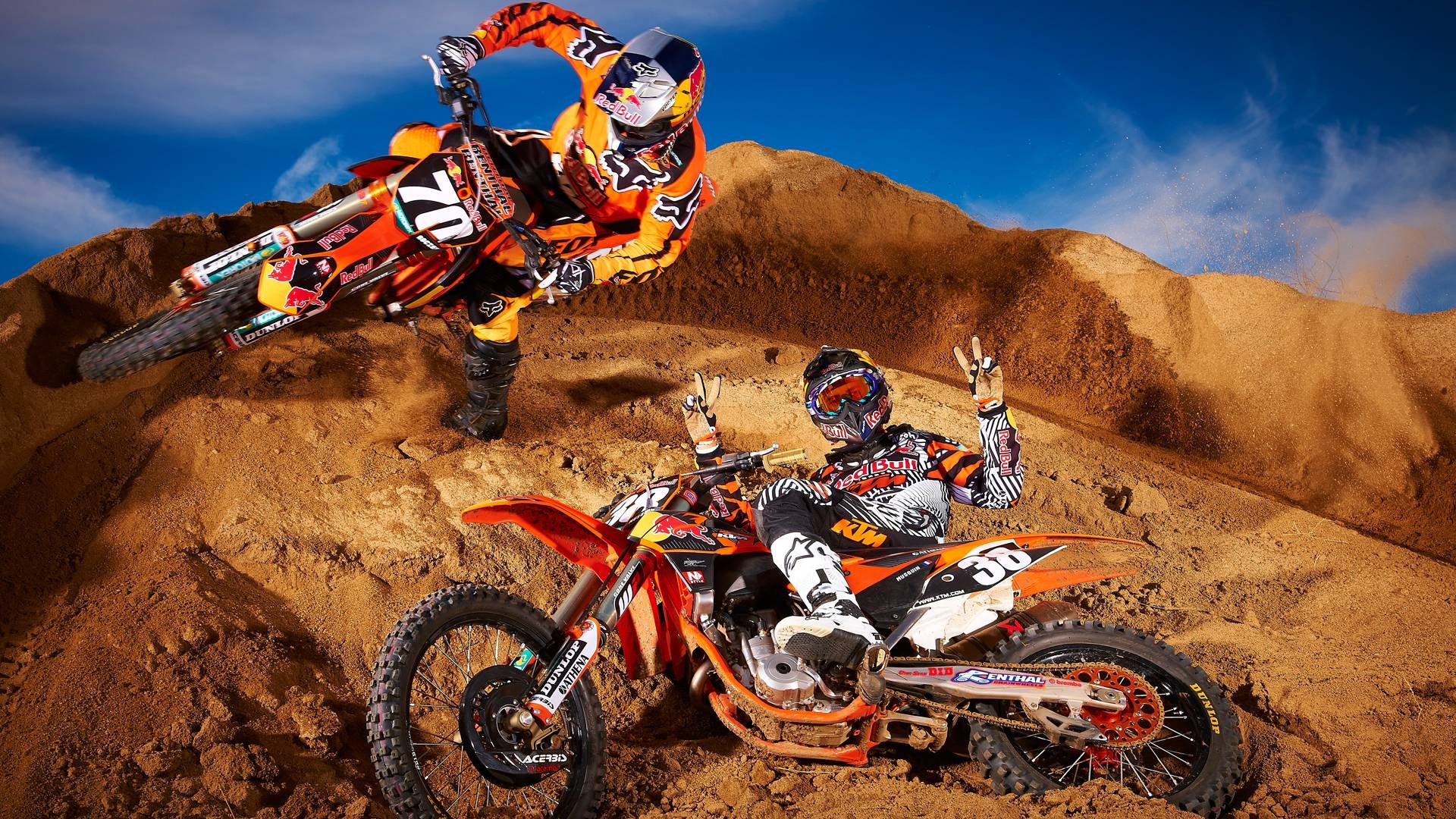 Motocross, HD, KTM, Motorsport, Bild, 1920x1080 Full HD Desktop