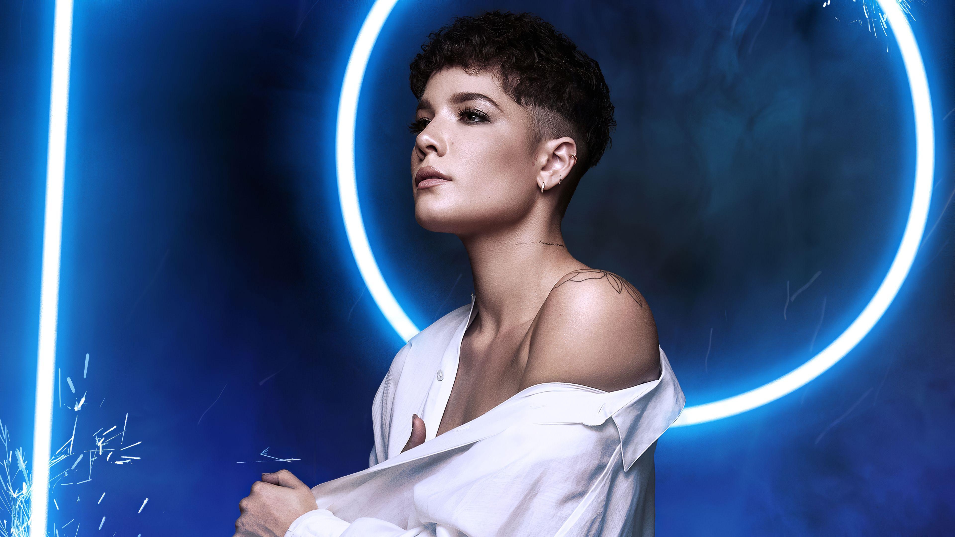 Halsey 2020, 4K, Prominente, Bild, Musik, 3840x2160 4K Desktop