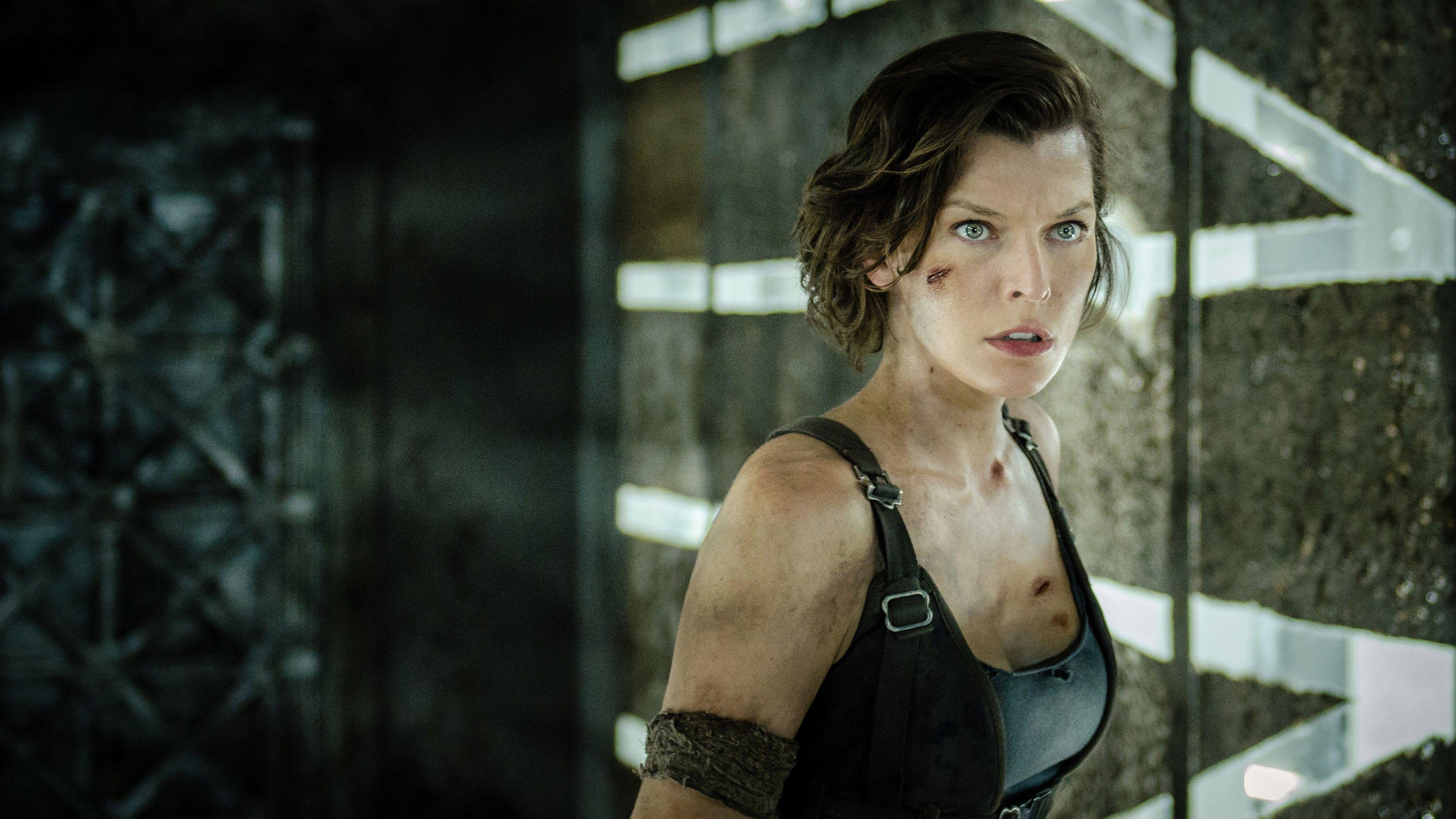 Milla Jovovich, Resident Evil, Alice, Film, Letztes Kapitel, 3840x2160 4K Desktop