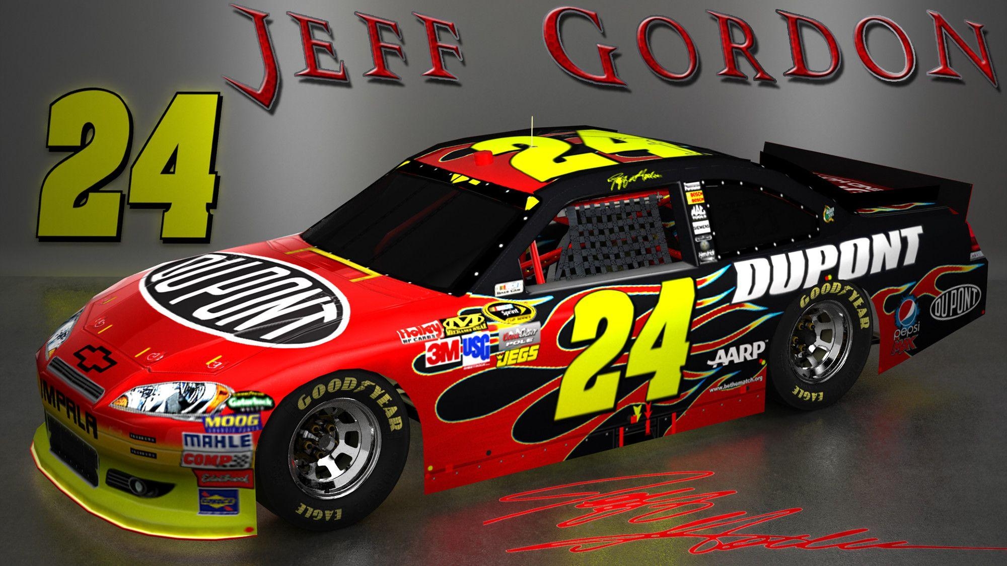 Jeff Gordon, Bildschirmschoner, NASCAR, Motorsport, Bilder, 2000x1130 HD Desktop