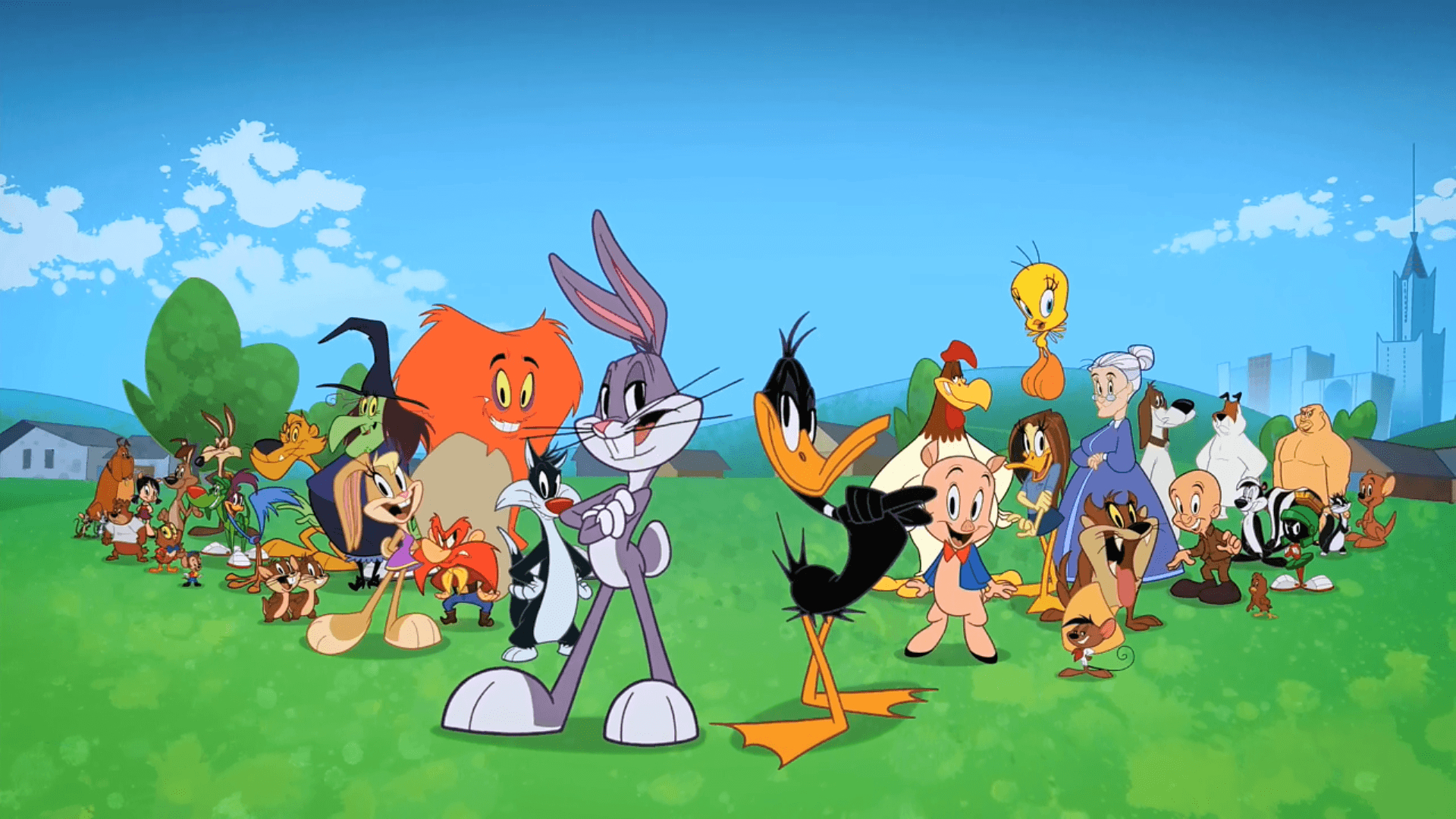 Looney Tunes, Cartoon, Bild, iPad Air 2, 1920x1080 Full HD Desktop