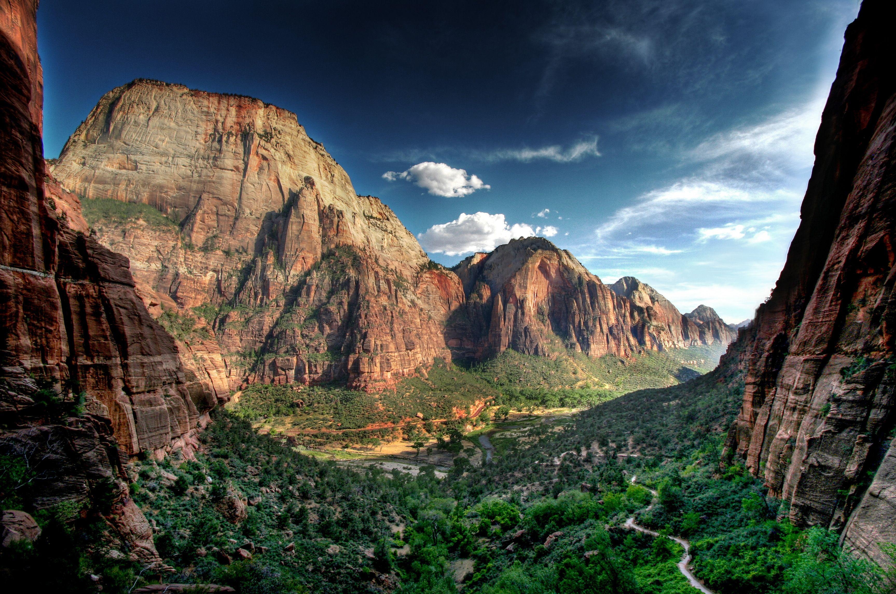 Zion Park, Jurassic Park, Natur, Landschaft, USA, 3460x2290 HD Desktop