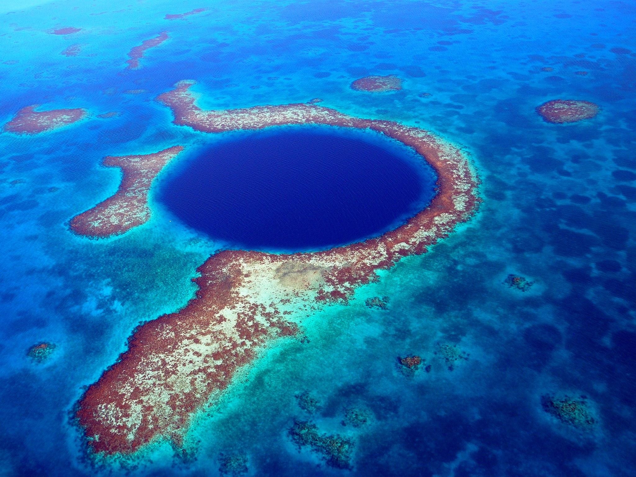 Great Blue Hole, Belize, Reisen, Naturwunder, 2050x1540 HD Desktop