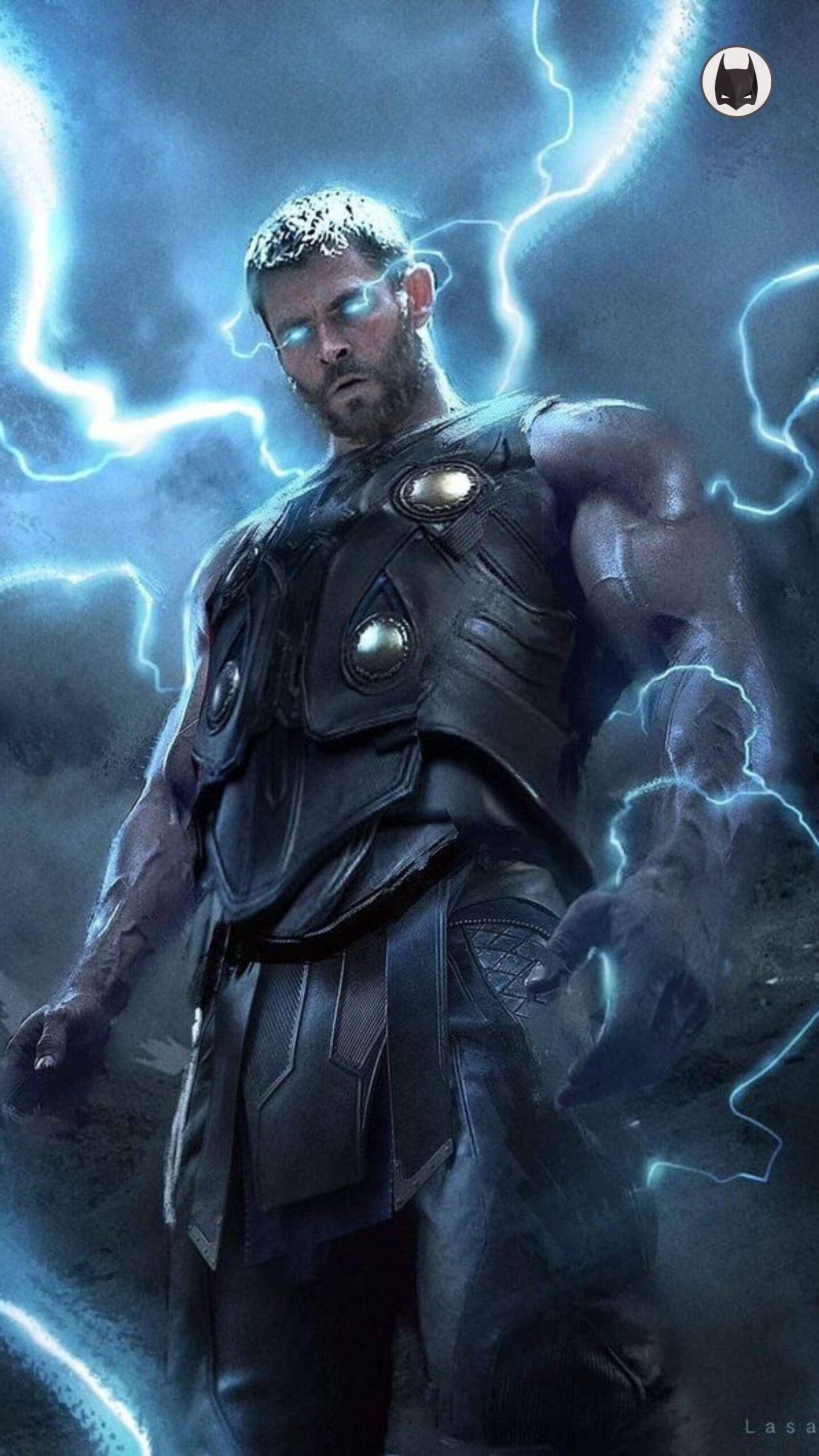 Thor, Liebe und Donner, Superheld, Hintergrund, Marvel, 1440x2560 HD Handy