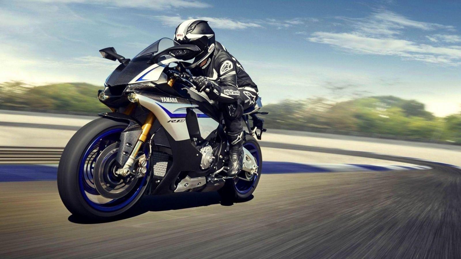 Yamaha YZF R1, Motorrad, 2016, Hintergrund, Bild, 1600x900 HD Desktop