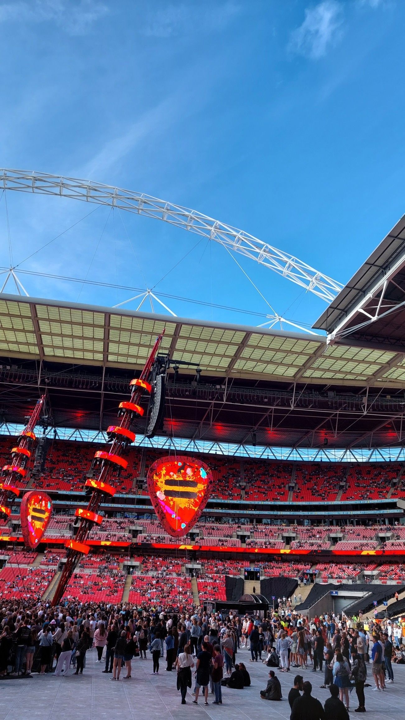 Wembley Stadion, Juni 2018, Feld, Sport, London, 1310x2320 HD Handy