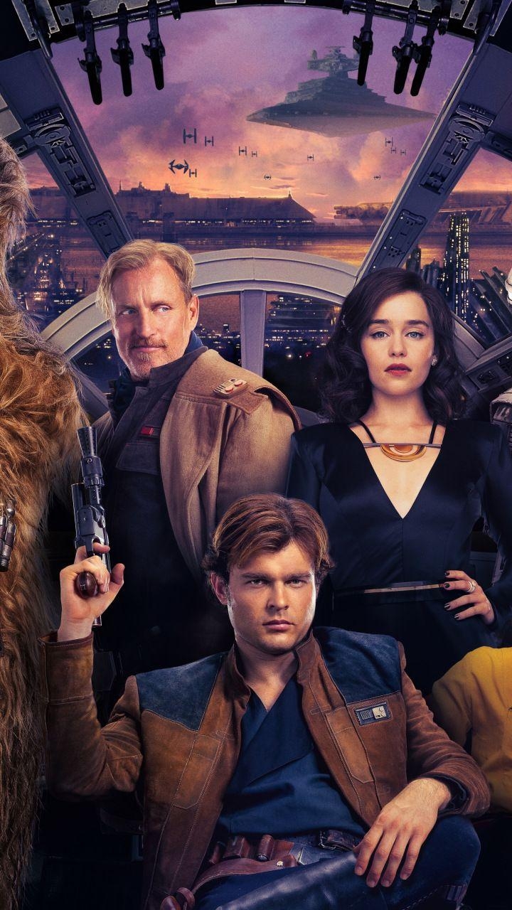 Han Solo, Star Wars, Qi'ra, Lando Calrissian, Geschichte, 720x1280 HD Handy