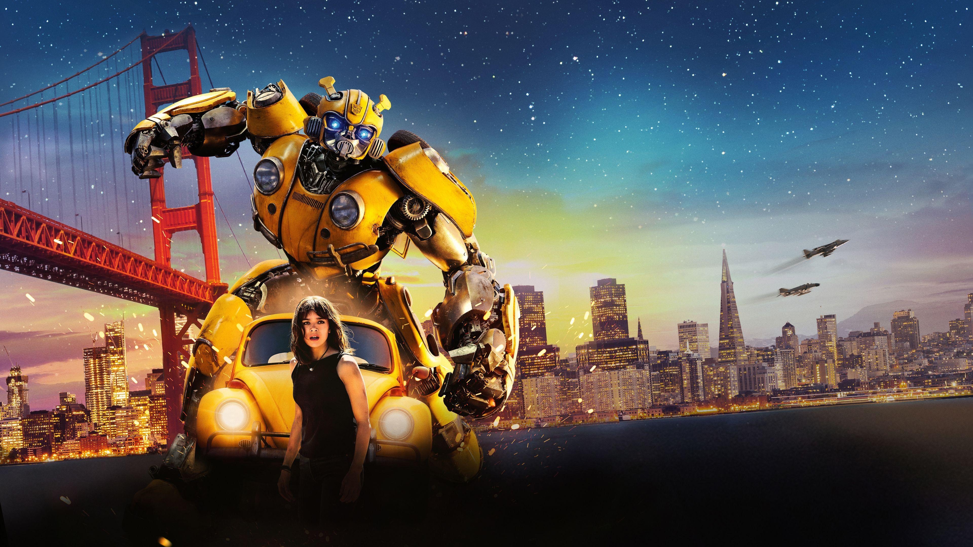 Bumblebee Film, 4K, HD, Hintergrund, Kino, 3840x2160 4K Desktop