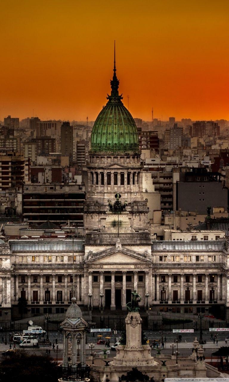 Argentinischer Kongress, Buenos Aires, Palast, Argentinien, Bauwerk, 770x1280 HD Handy