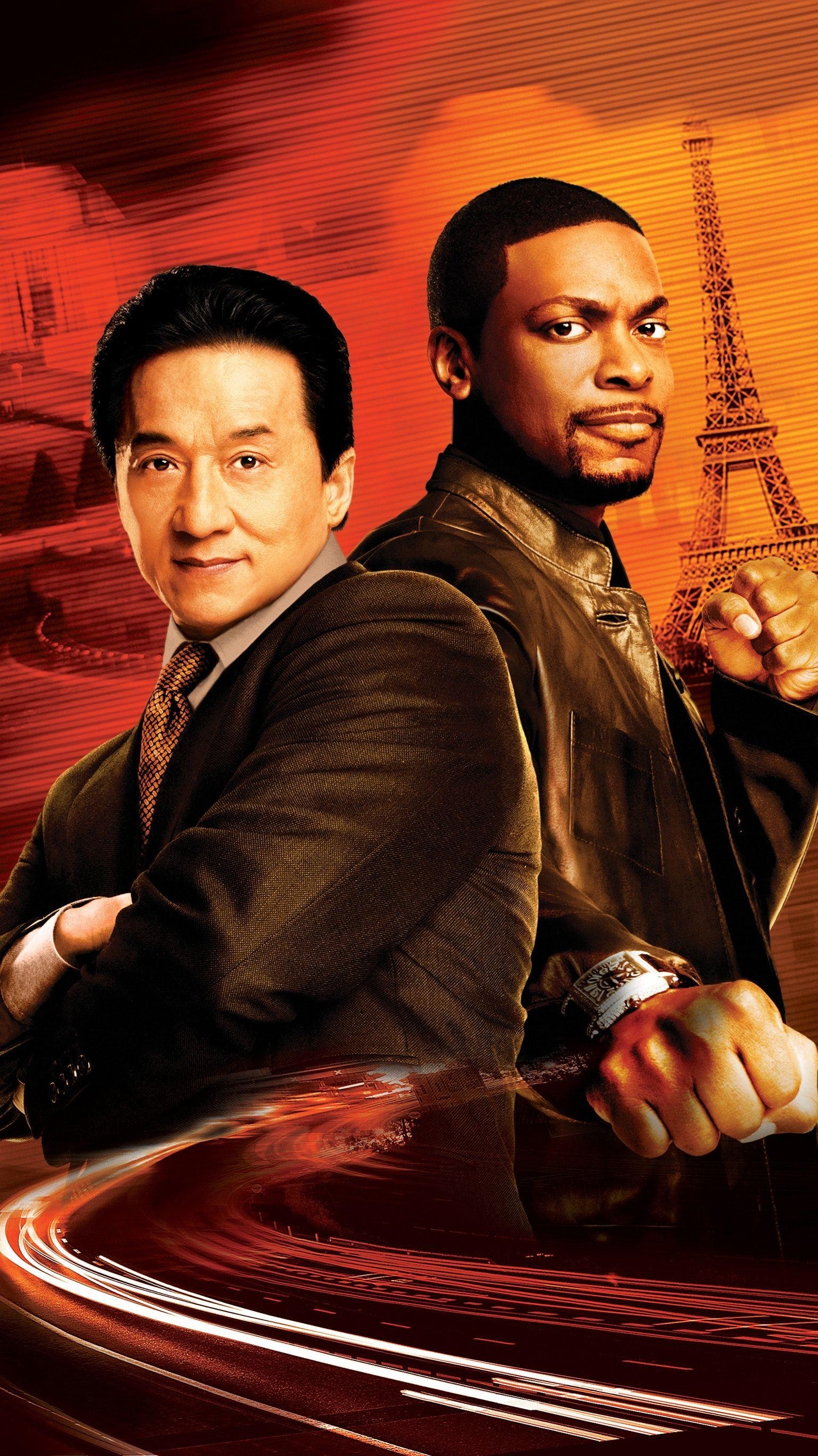 Rush Hour 3, 2007, Jackie Chan, Handy, Film, 1540x2740 HD Handy