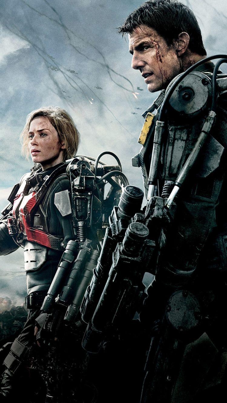 Edge of Tomorrow, Film, Wallpaper, Science-Fiction, Bild, 750x1340 HD Handy