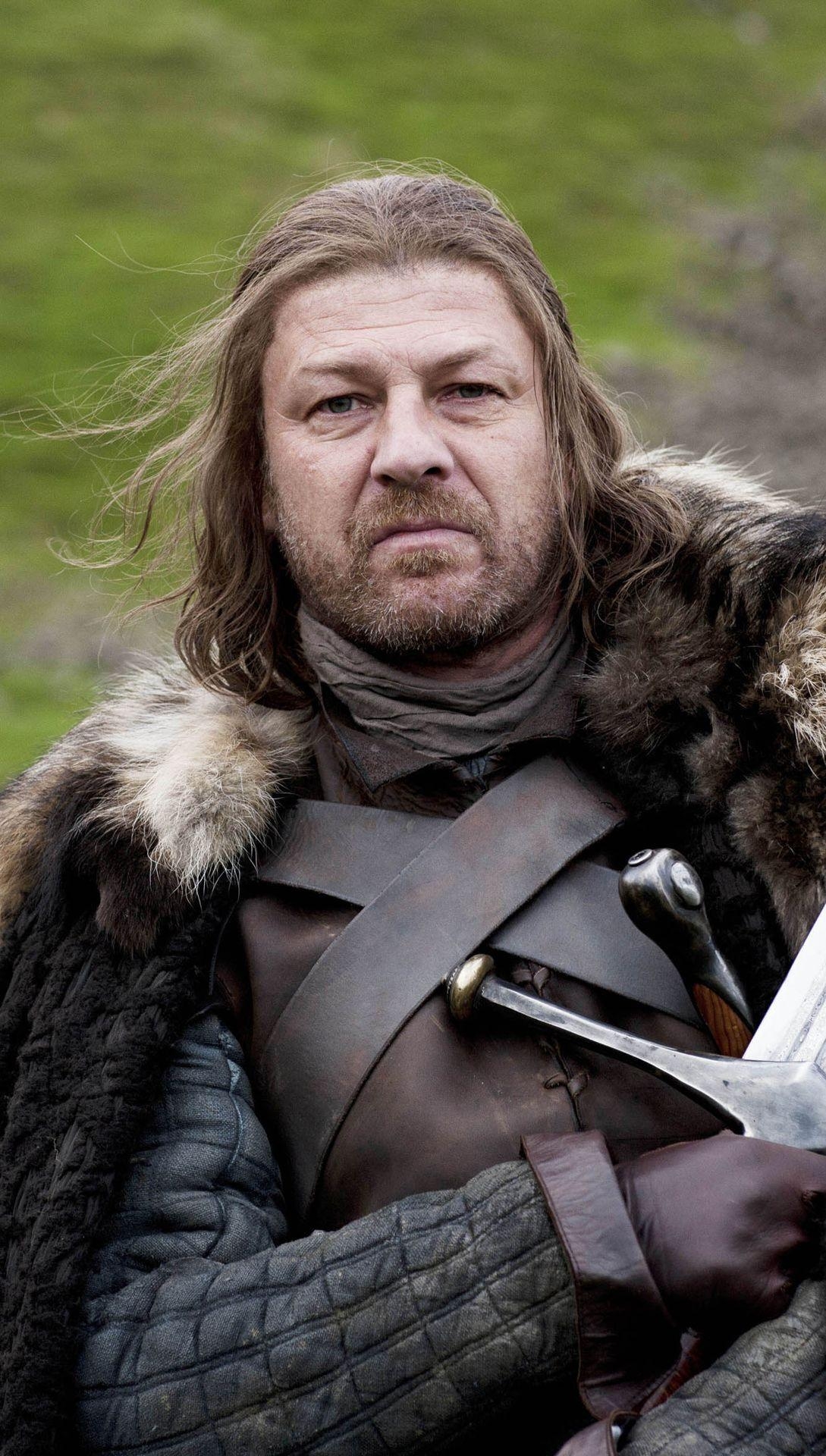 Sean Bean, Game of Thrones, Umhang, Fantasy Epos, 1090x1920 HD Handy