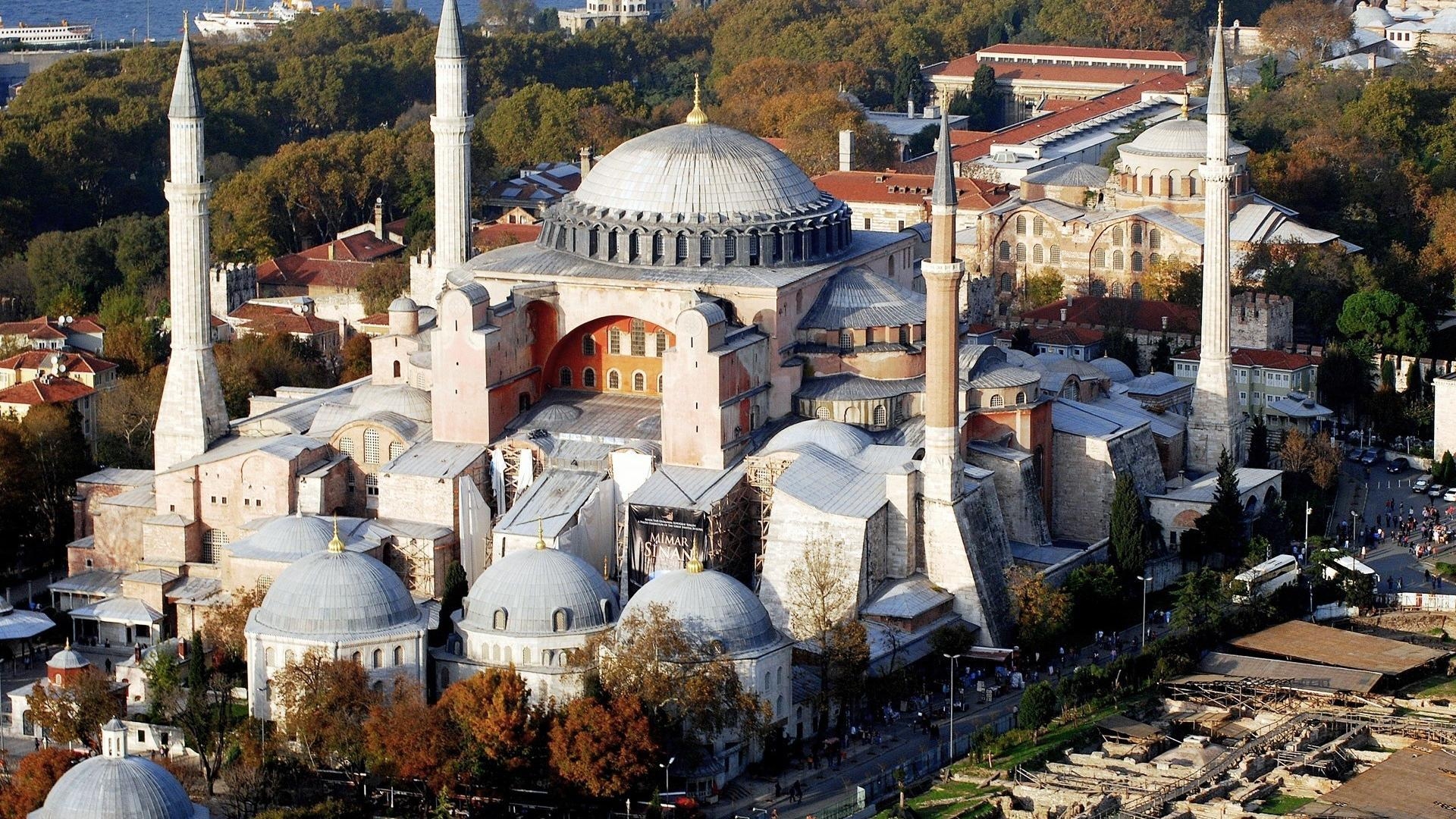 Hagia Sophia, Reisen, Istanbul, Türkei, Architektur, 1920x1080 Full HD Desktop