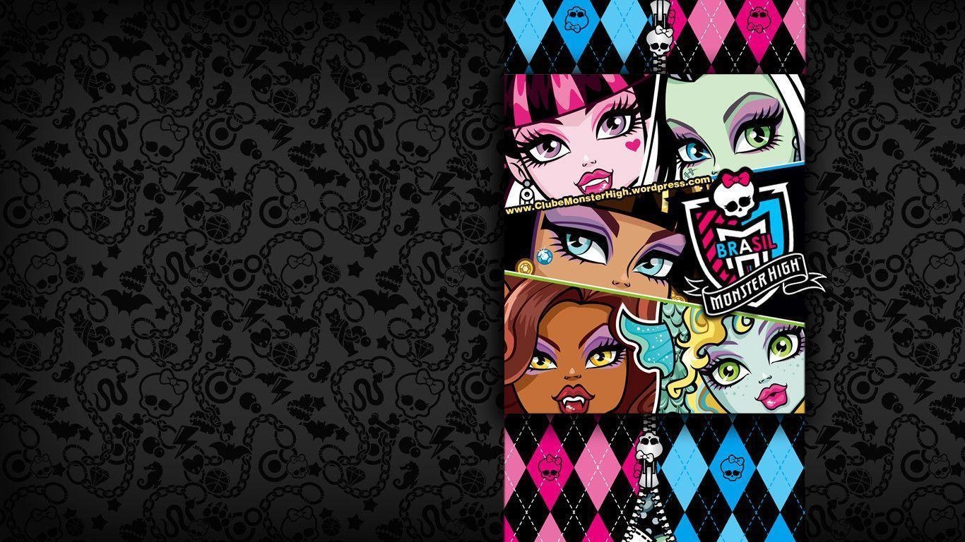 Monster High, Ghoulia Yelps, Schaurig, Cartoon, Monster, 1370x770 HD Desktop