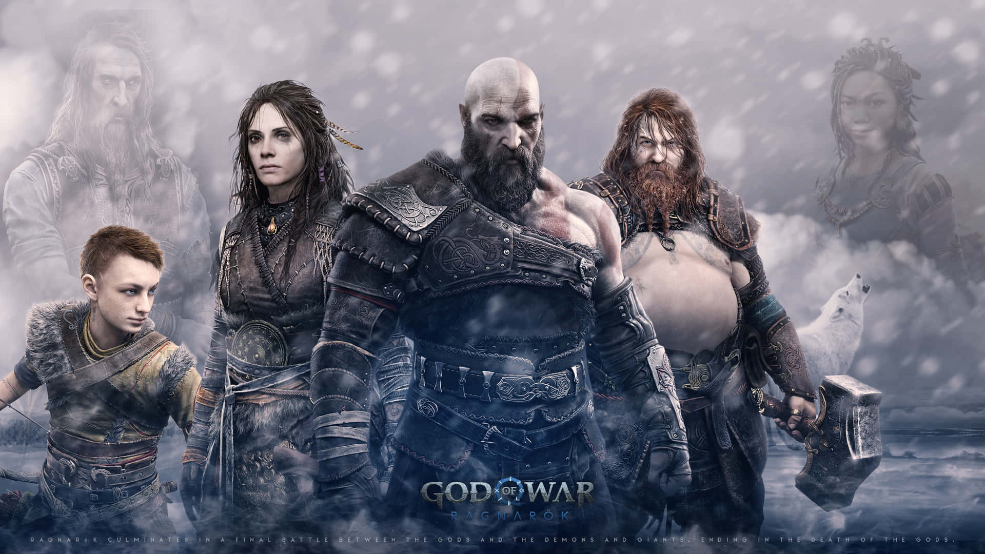 God of War, Ragnarök 5, Spiel, Hintergrund, Bild, 1920x1080 Full HD Desktop