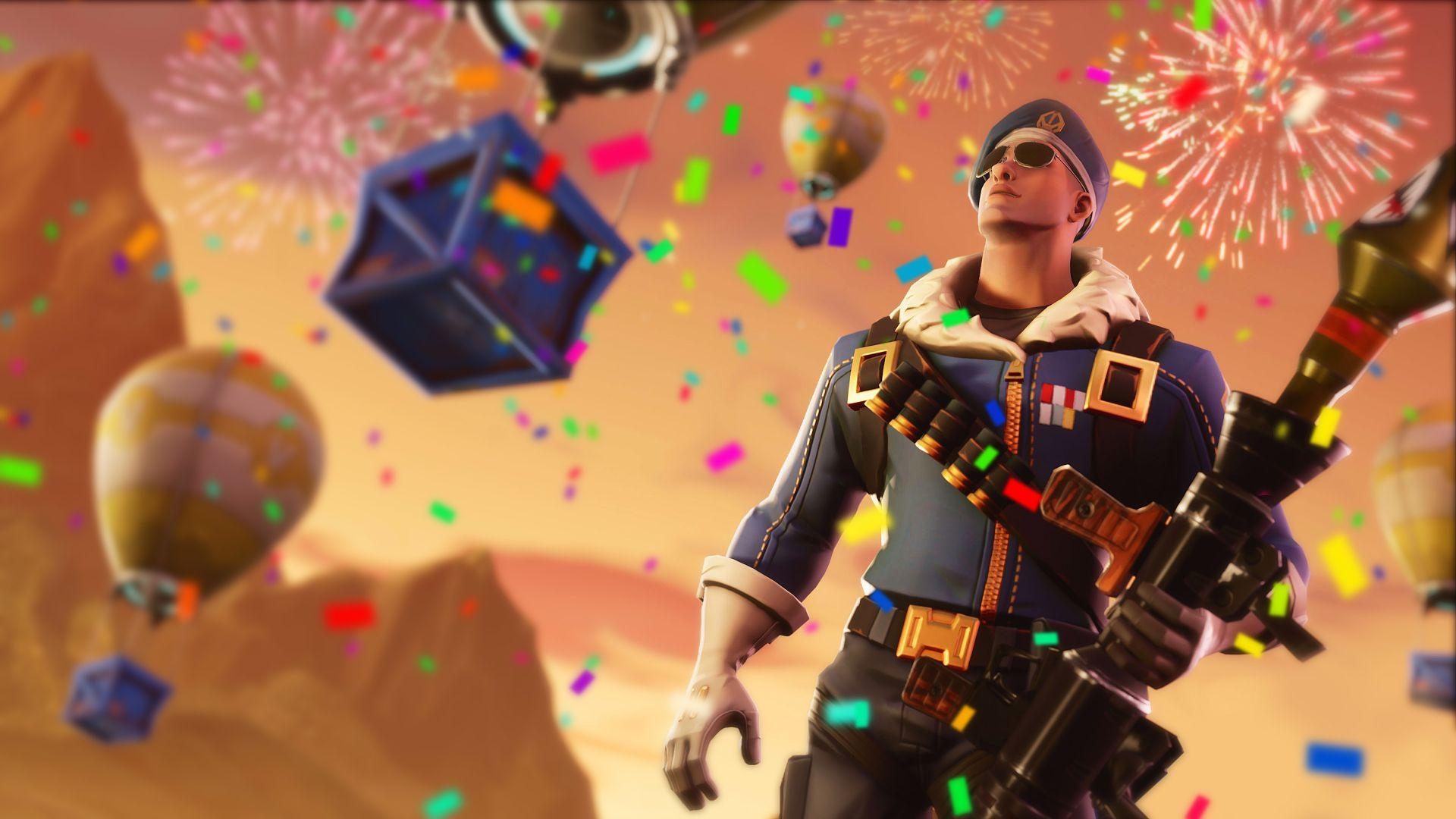 Feier, Fortnite, Bildschirmhintergrund, 4K, Party, 1920x1080 Full HD Desktop