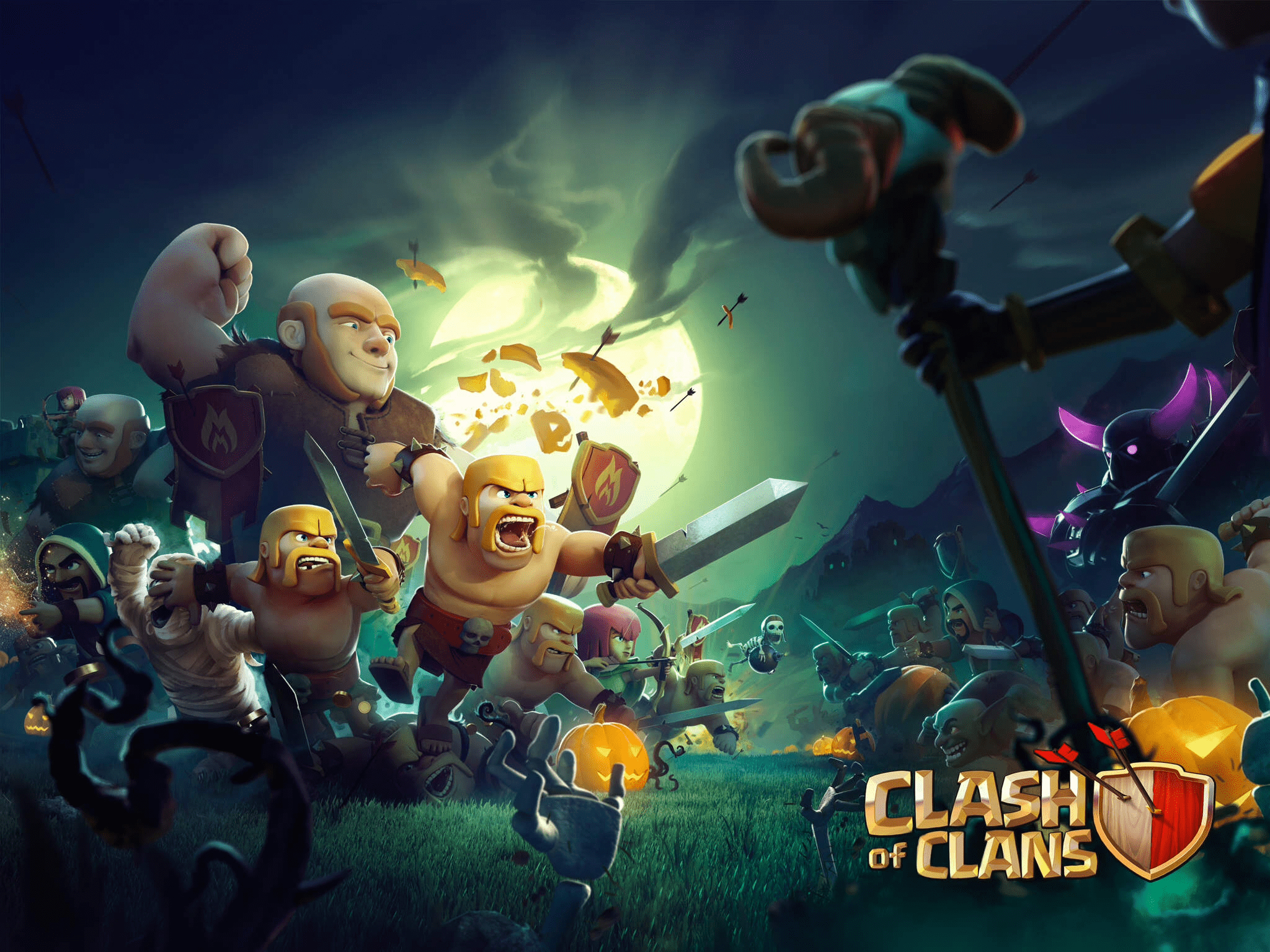 Clash of Clans, Gaming, HD, Desktop, Spiel, 2050x1540 HD Desktop