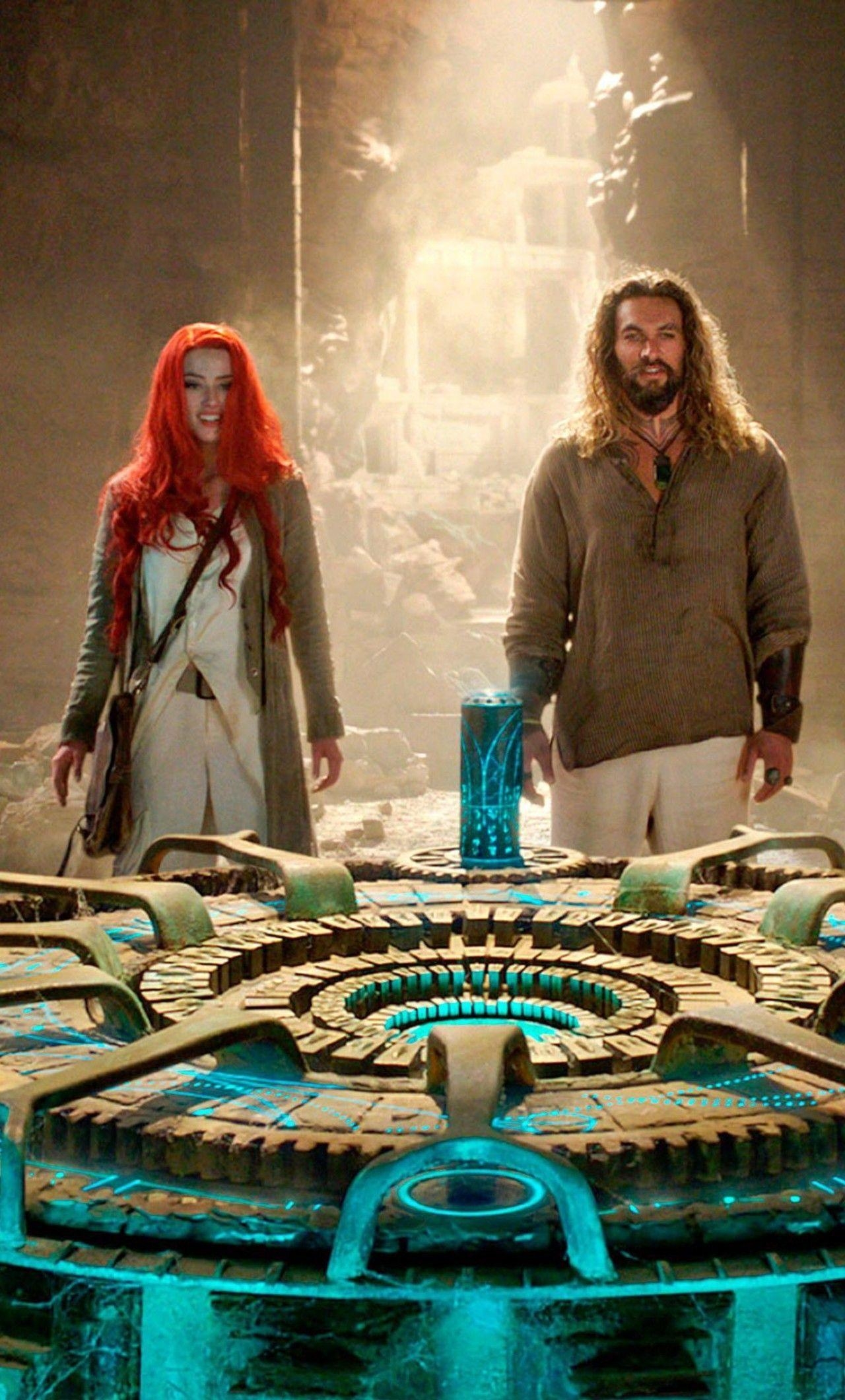 Aquaman und Mera, Film, iPhone, HD, 4K, 1280x2120 HD Handy