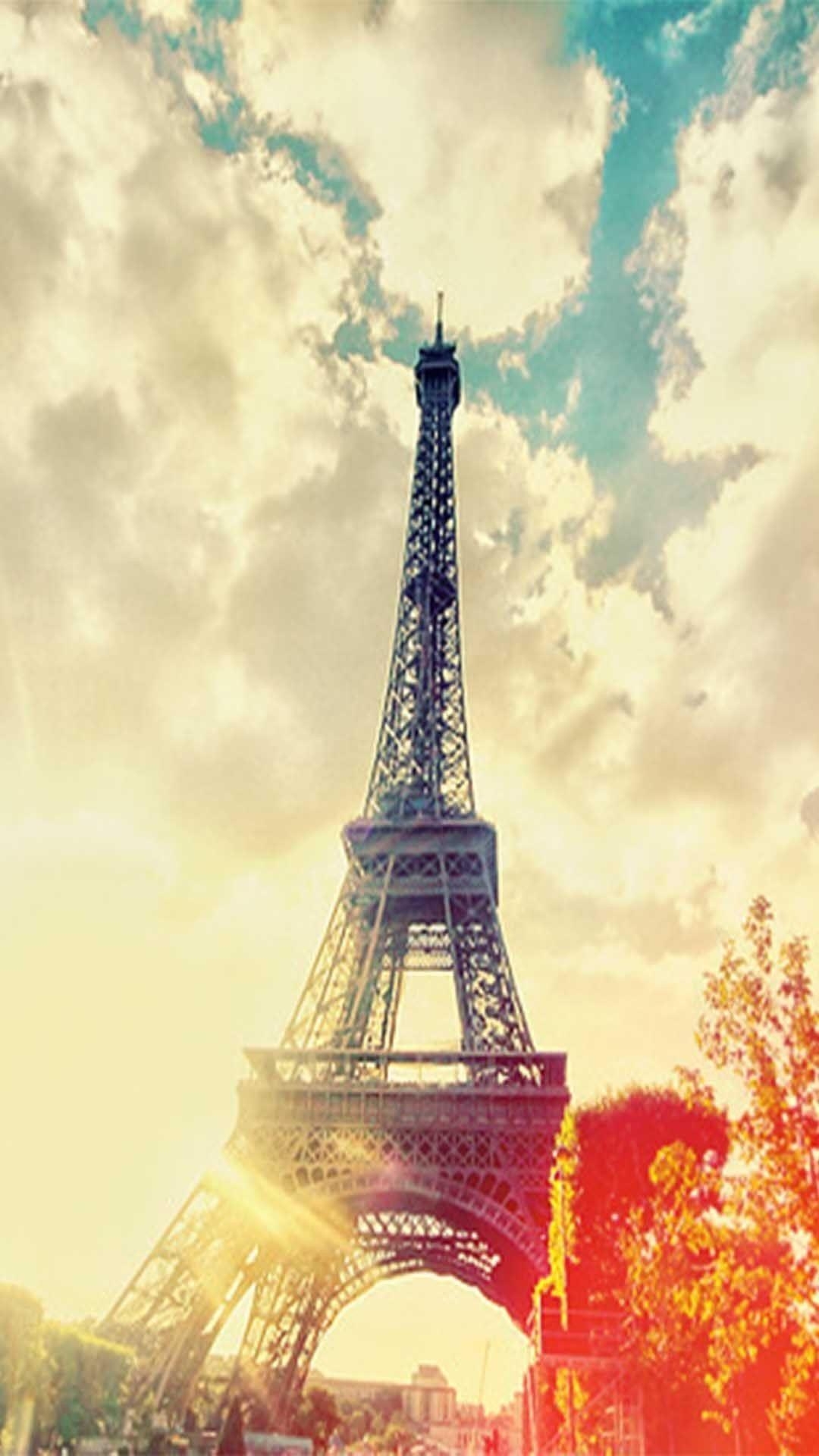 Paris, Reisen, Niedlich, Girly, Hintergrund, 1080x1920 Full HD Handy