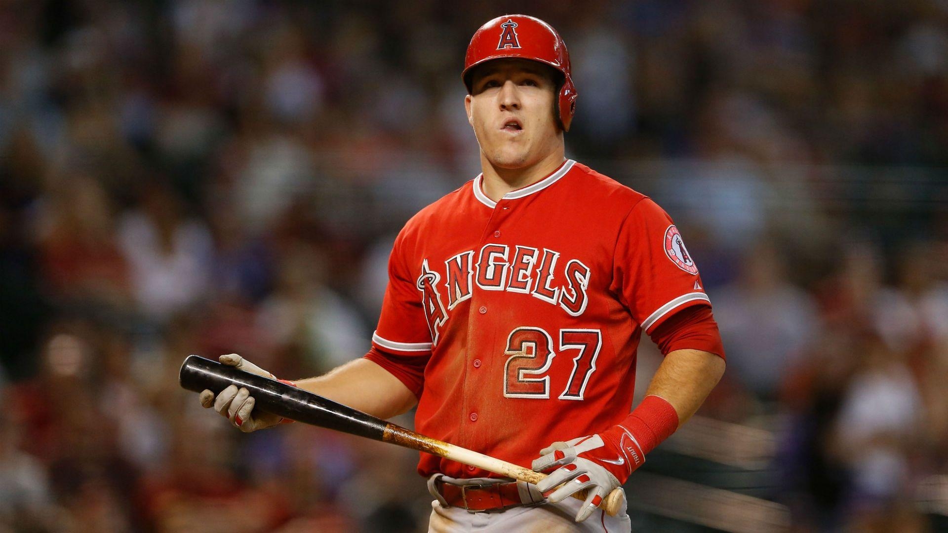 Angels Fan, Mike Trout, HD, Hintergrund, Baseball, 1920x1080 Full HD Desktop