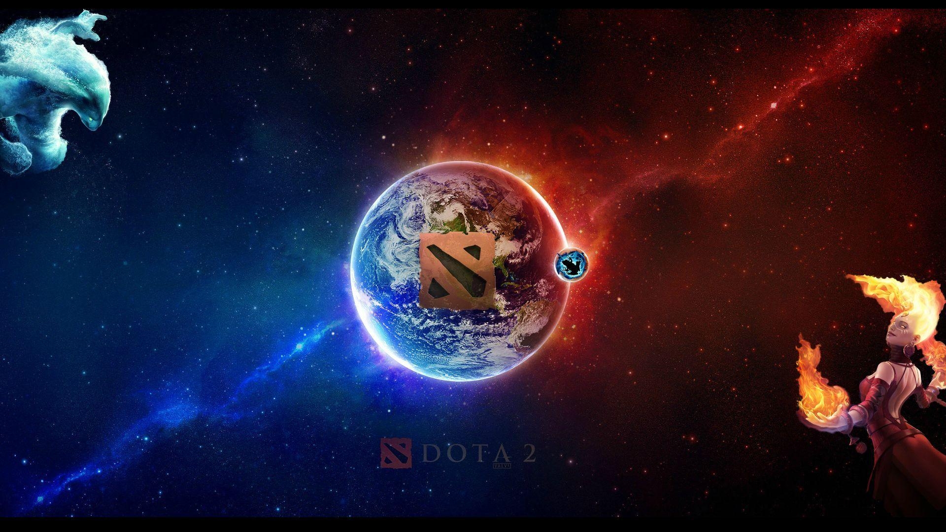 Dota 2, HD Bild, 1080p, Gaming, Hintergrund, 1920x1080 Full HD Desktop