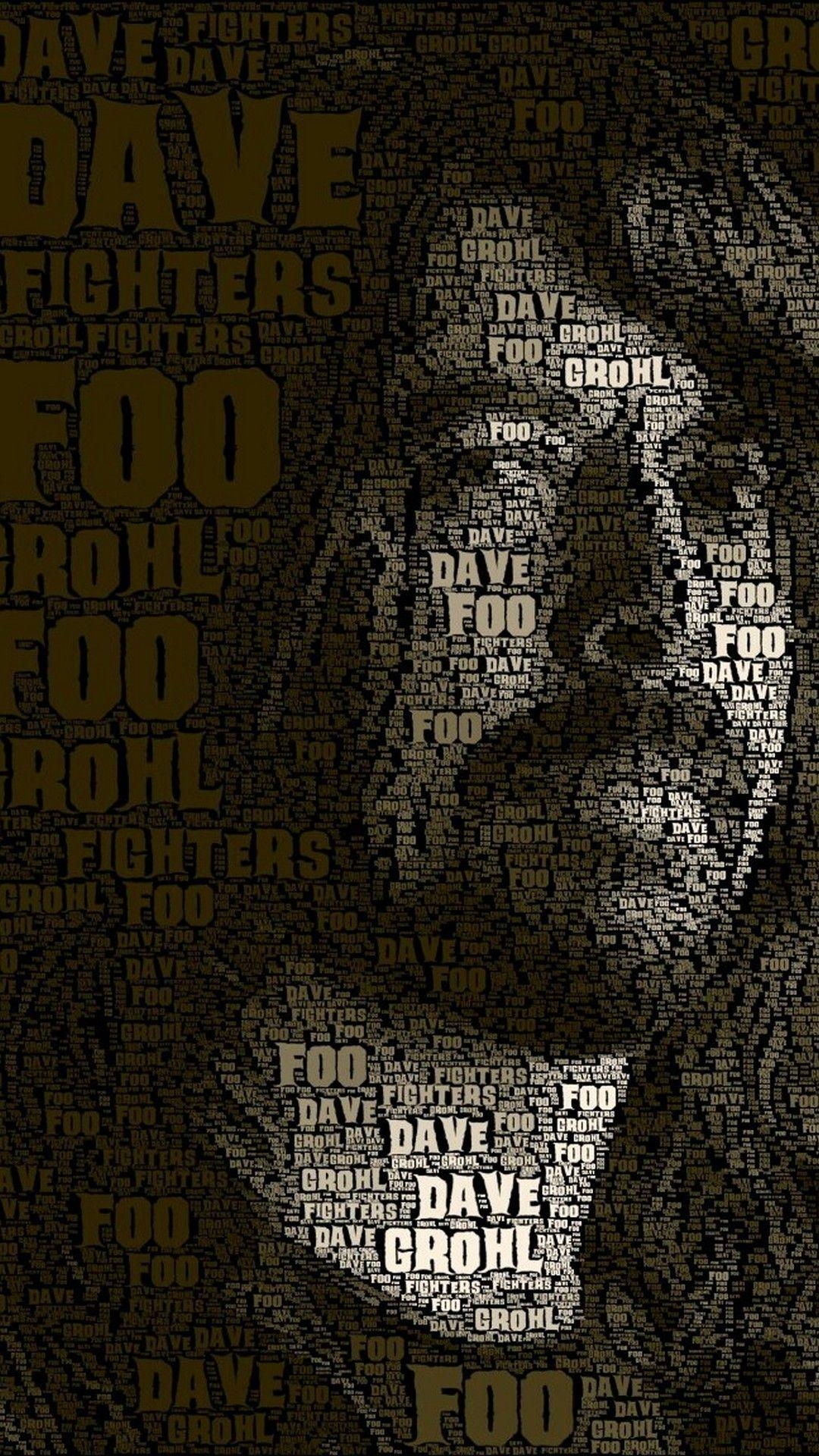 Dave Grohl, Foo Fighters, 3D, iPhone, Musik, 1080x1920 Full HD Handy