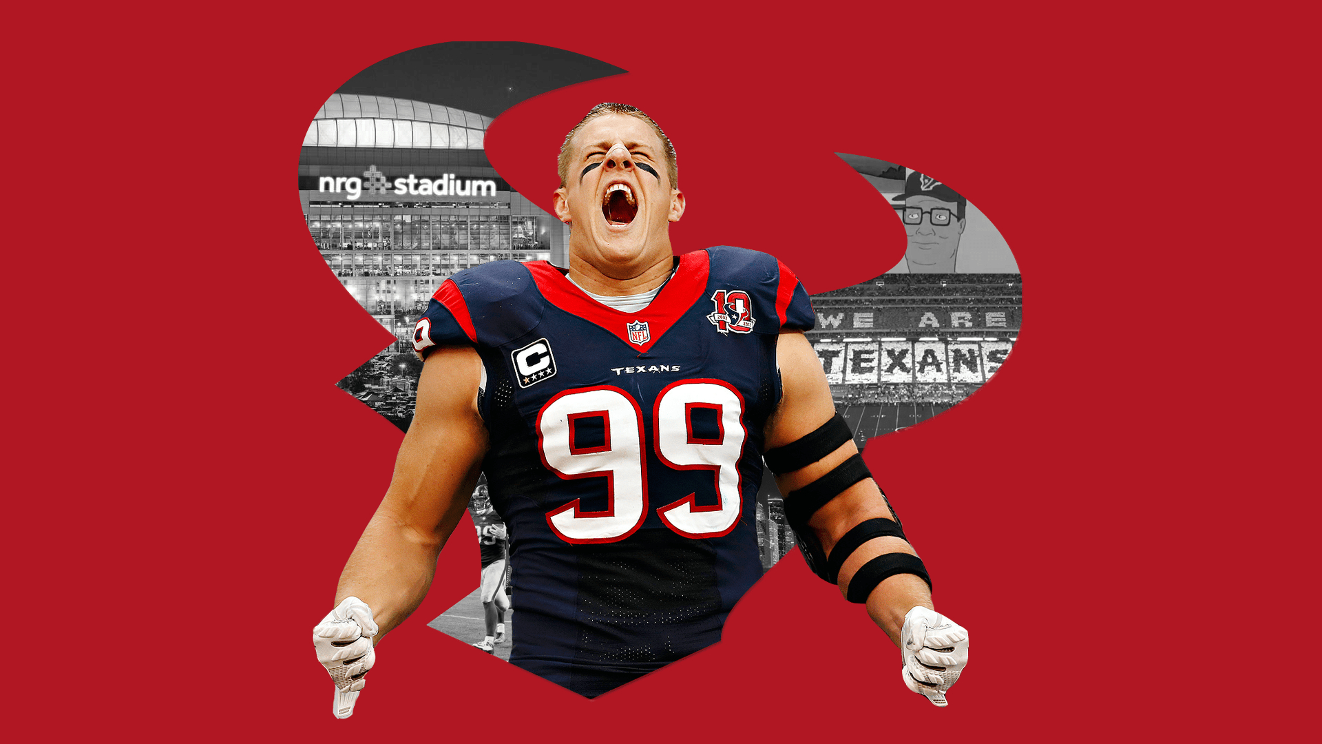 JJ Watt, NFL Spieler, Bild, Texans, Watt Hintergrund, 1920x1080 Full HD Desktop