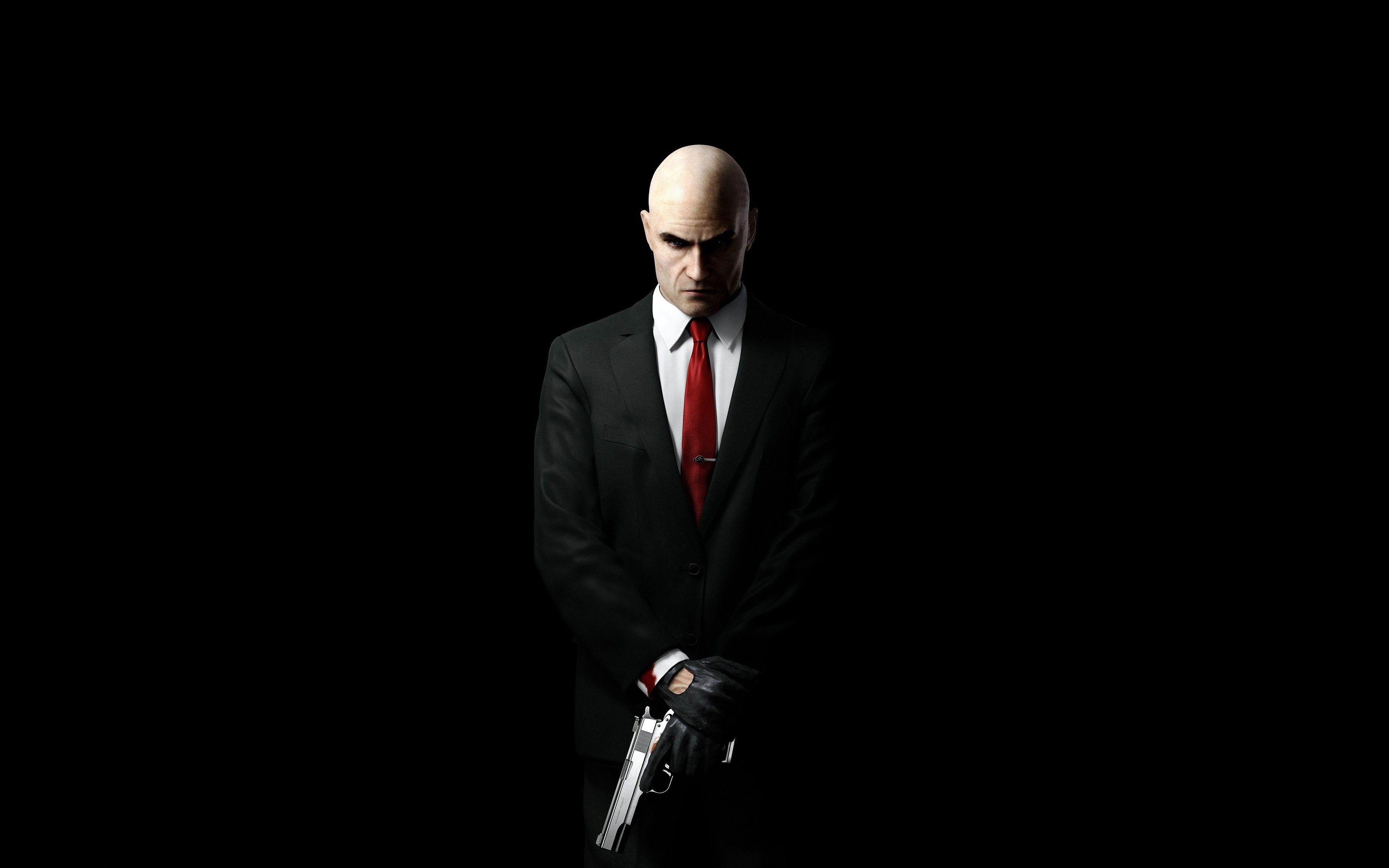 Agent Hitman, Absolution, Videospiele, Waffe, Gaming, 3840x2400 4K Desktop