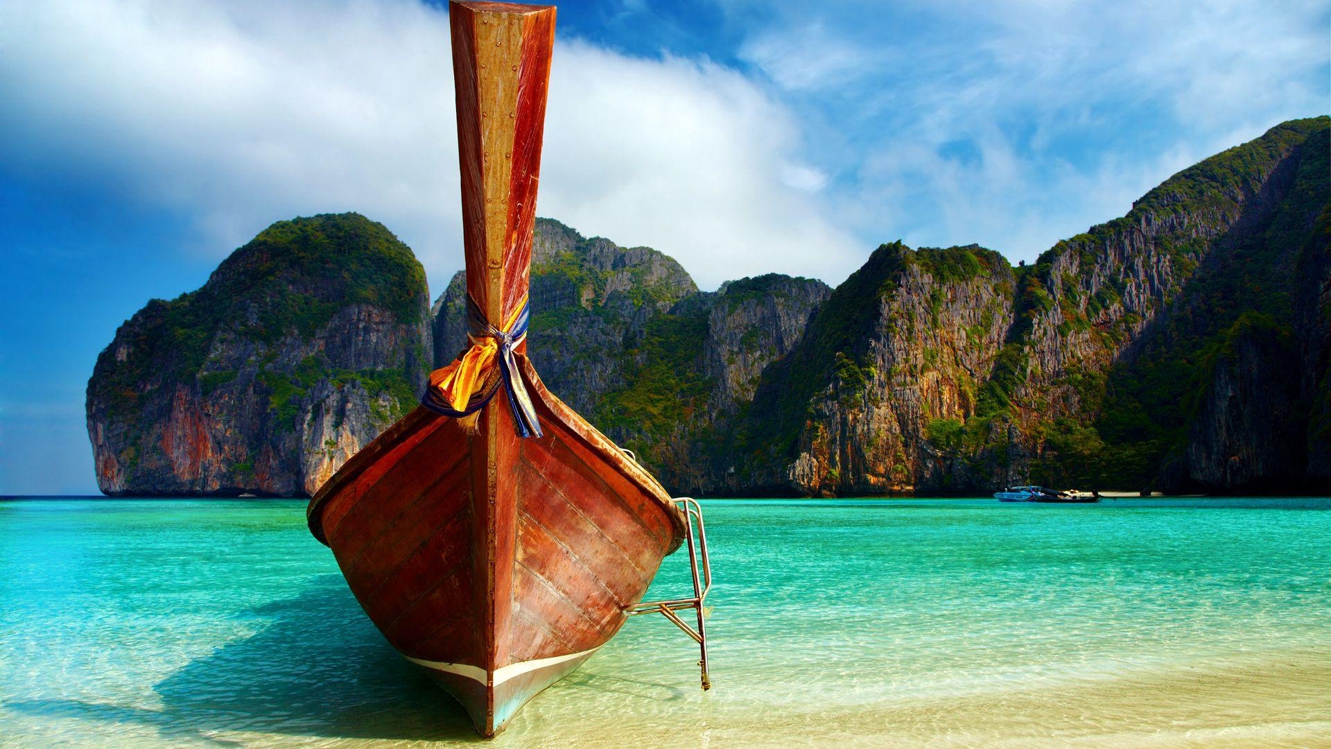 Schöner Strand, Thailand, Bild, Meer, Erholung, 1920x1080 Full HD Desktop