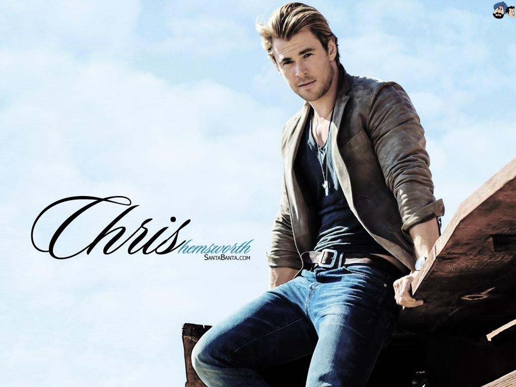 Chris Hemsworth, 768p, Hintergrund, Bild, Stars, 1030x770 HD Desktop