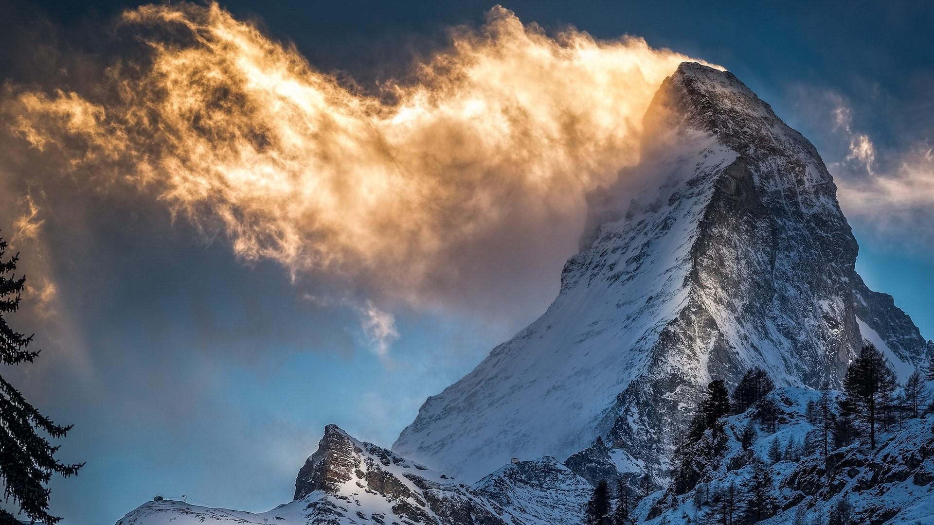 Matterhorn, Gruppe, Hintergrund, Kostenlos, Schweiz, 1920x1080 Full HD Desktop