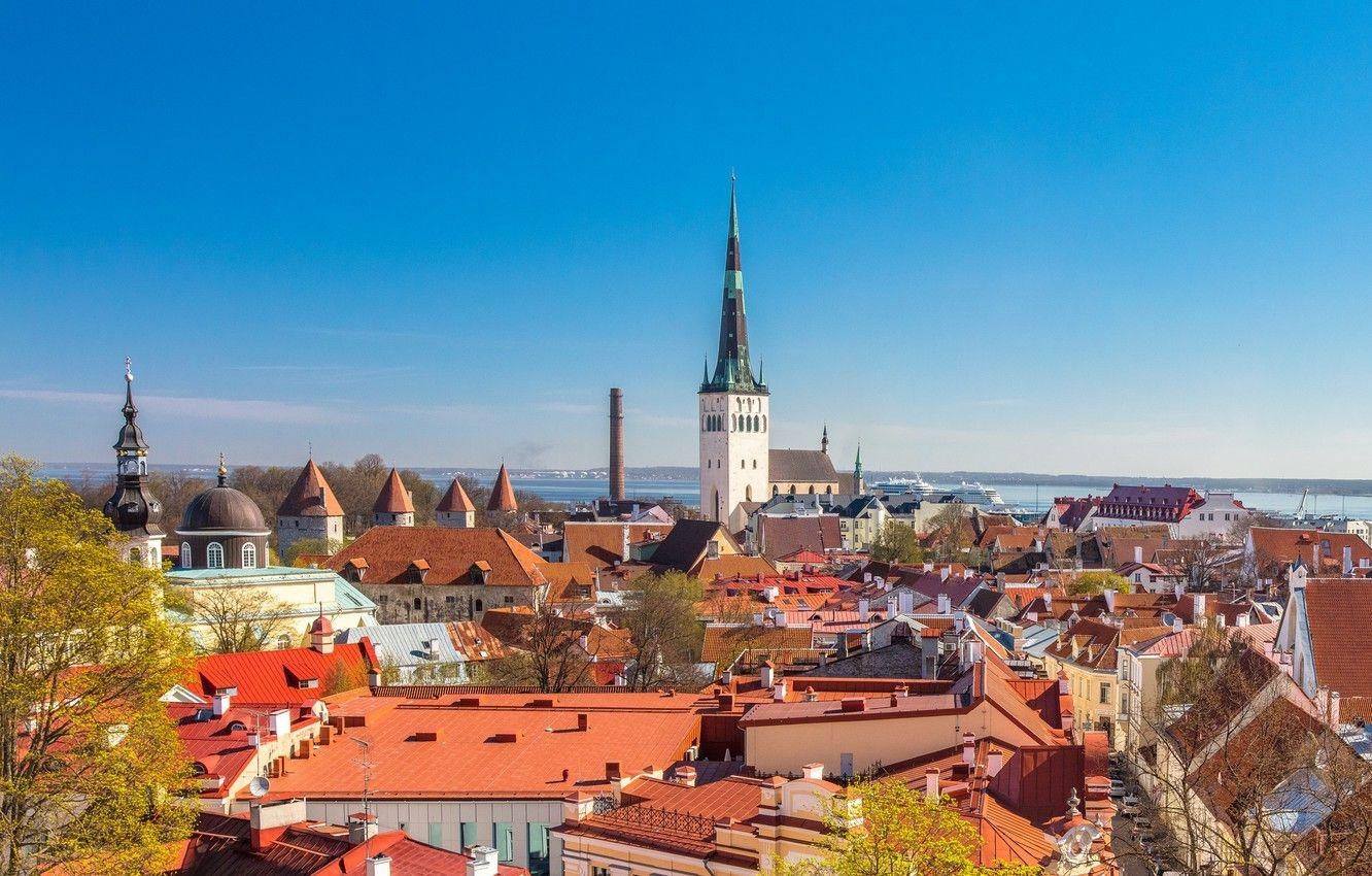 Tallinn Gebäude, Altstadt, Bild, Kultur, Estland, 1340x850 HD Desktop