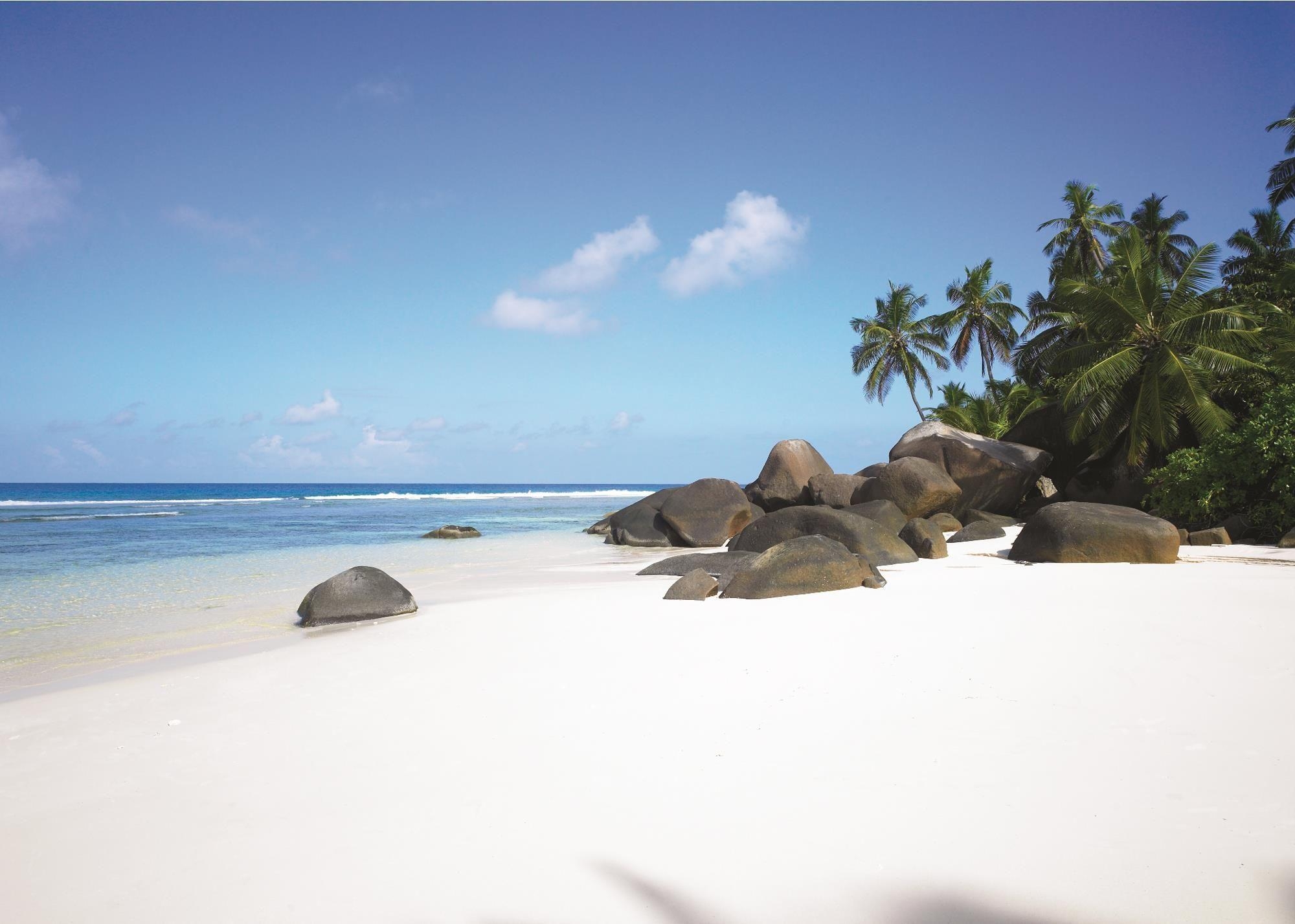 Paradies, Seychellen Strände, Palmen, HD Qualität, Weißer Sand, 2000x1430 HD Desktop