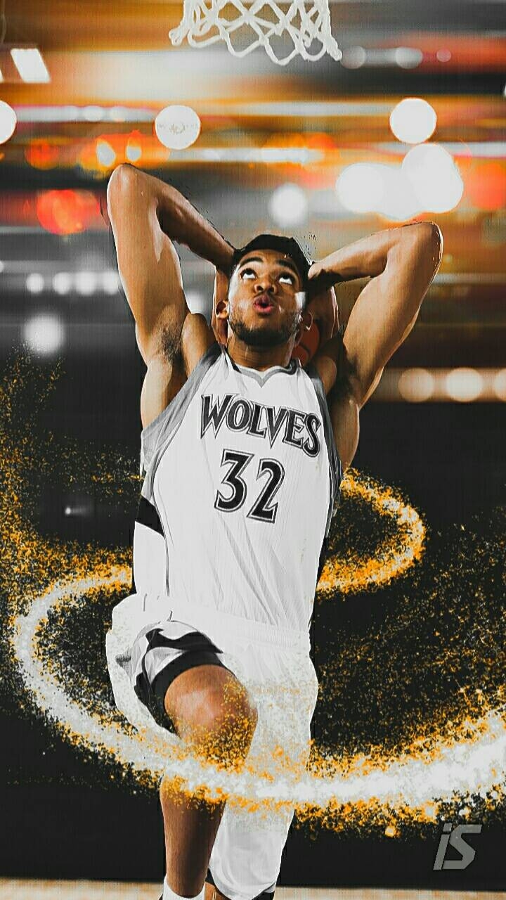 Karl-Anthony Towns, Basketball, NBA, Sport, Timberwolves, 720x1280 HD Handy