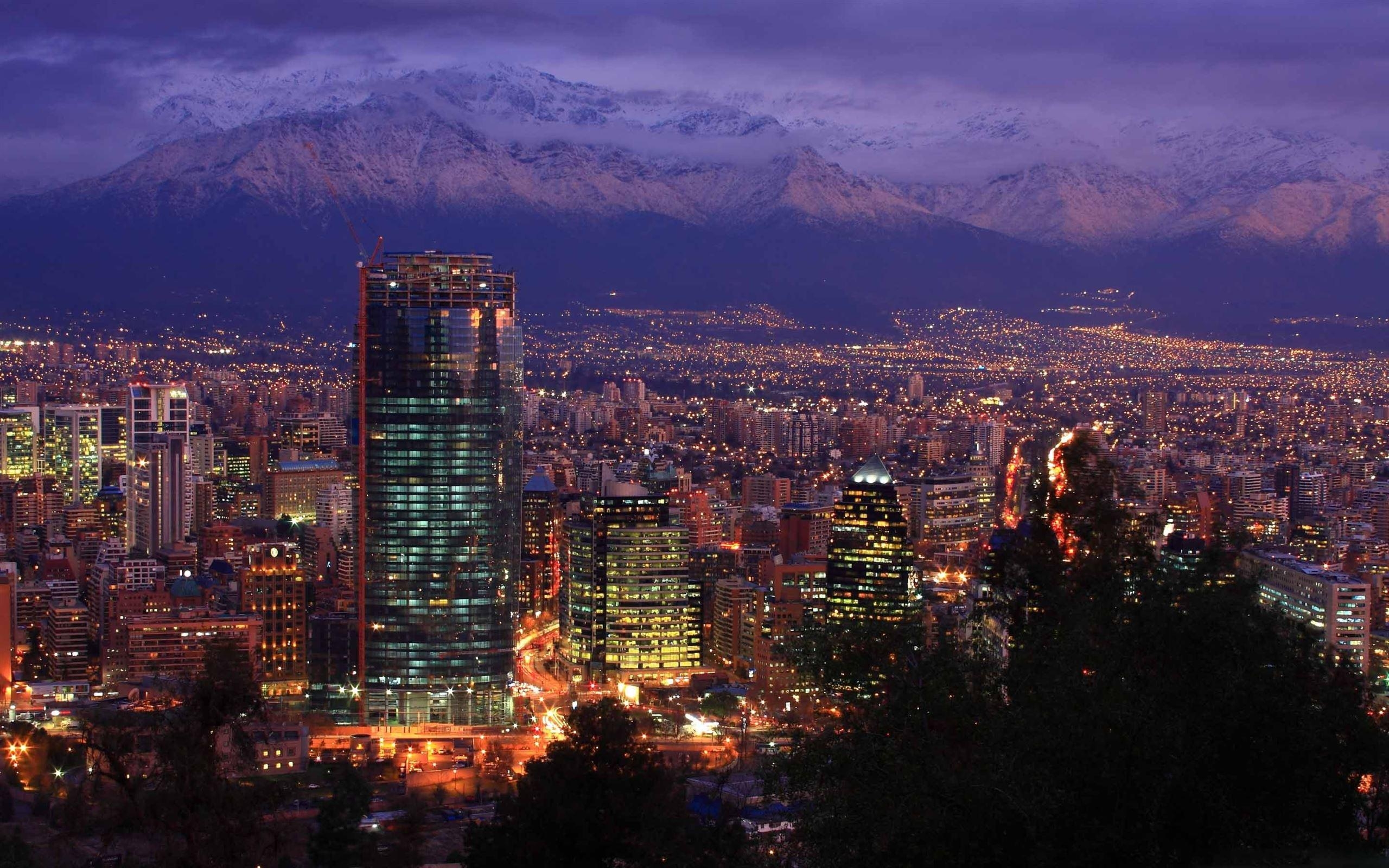 Santiago Chile, MacBook Air, Herunterladen, Stadtbild, Anden, 2560x1600 HD Desktop