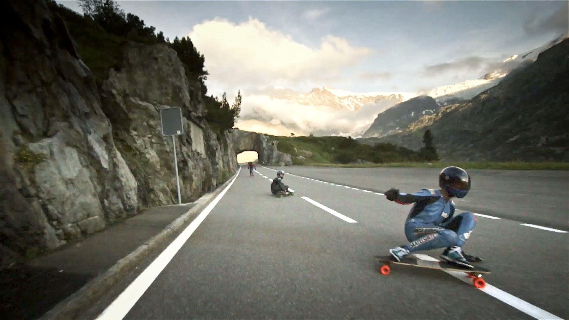 Longboarding, Sport, 1080p, Slide-Technik, Hintergrund, 1920x1080 Full HD Desktop