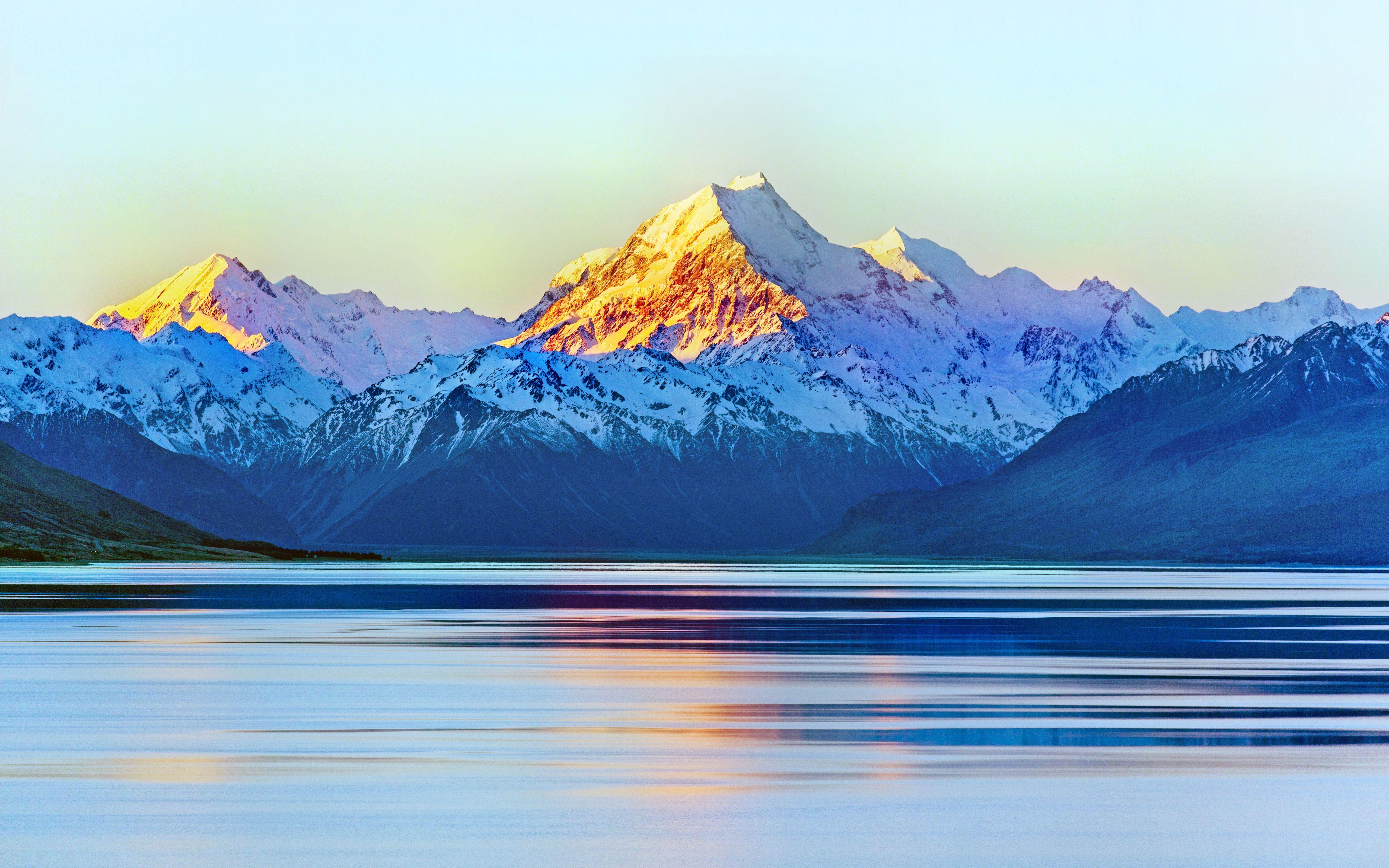 Aoraki Cook, Neuseeland, Mount, Natur, 4K, 5120x3200 4K Desktop