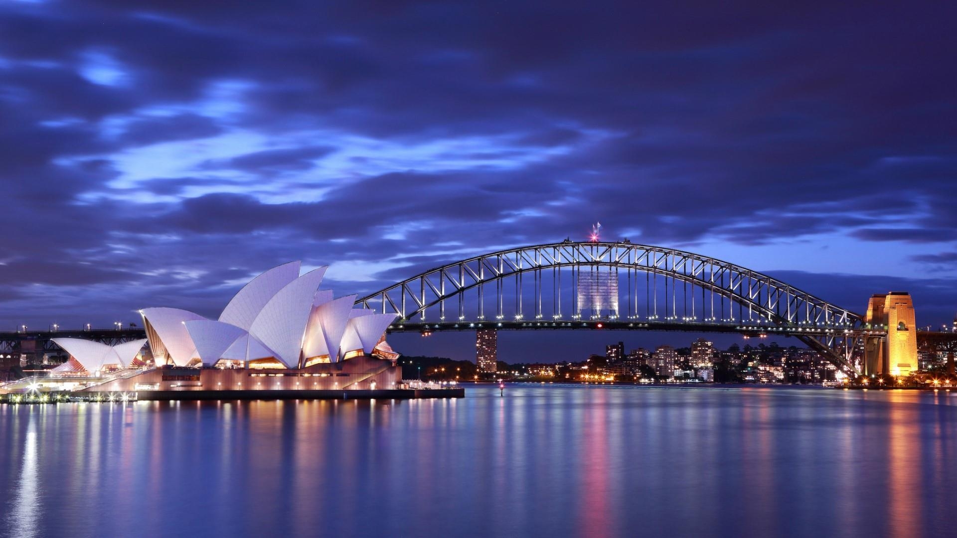 Sydney, Bild, Australien, Panorama, Stadtansicht, 1920x1080 Full HD Desktop