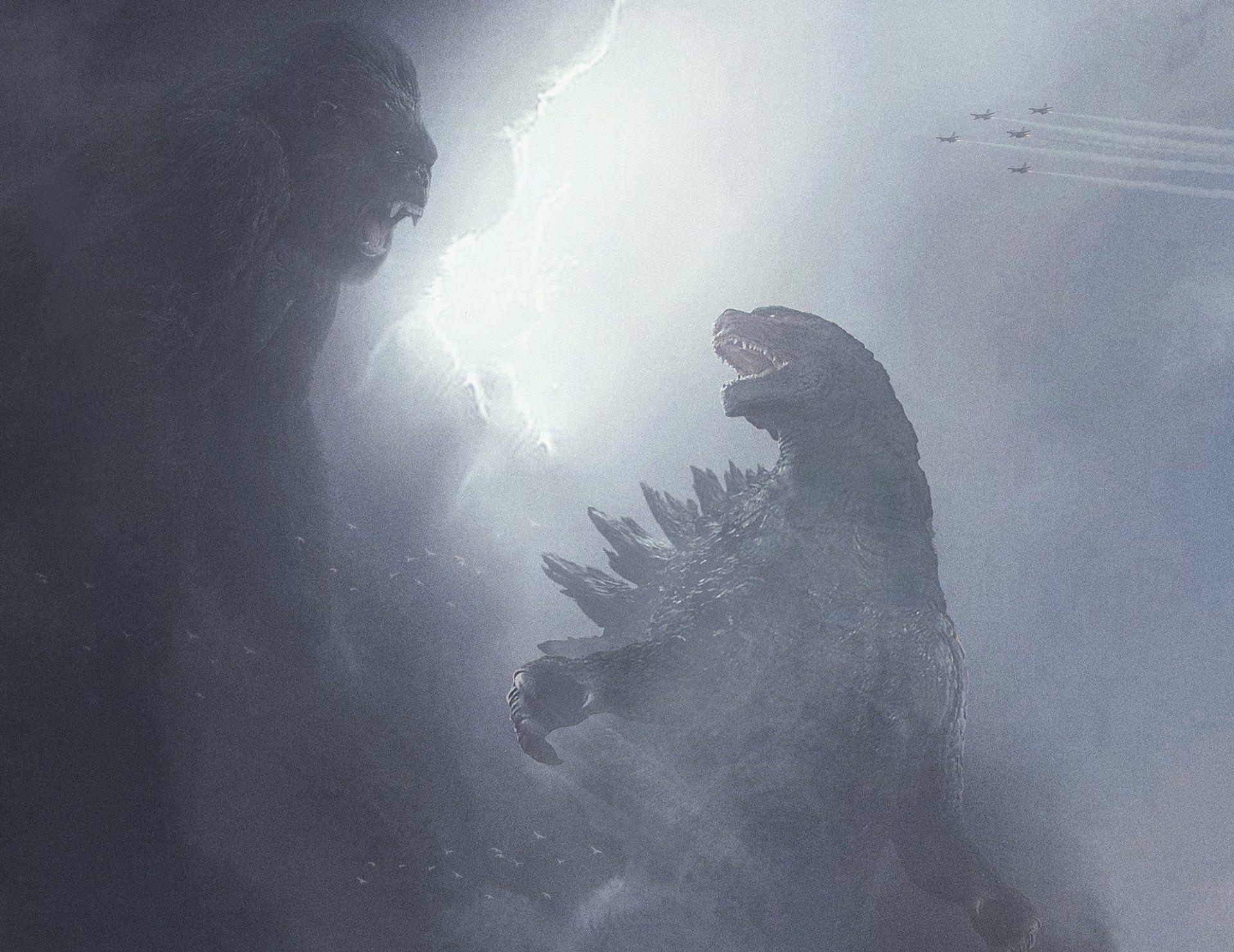 Godzilla, Kong, HD, Hintergrund, Bild, 1920x1490 HD Desktop