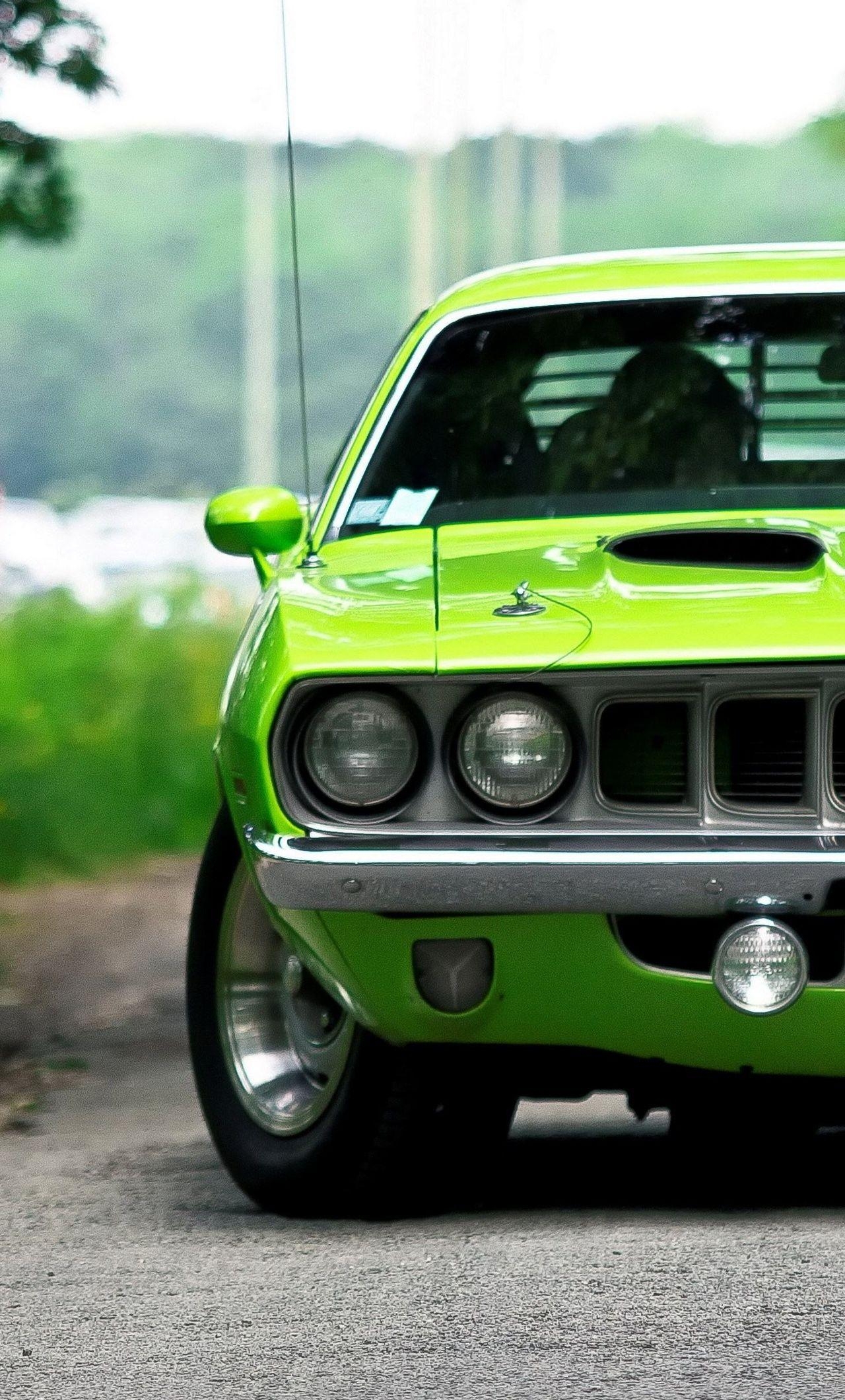 Plymouth Barracuda, iPhone, HD, 4K, Bild, 1280x2120 HD Handy