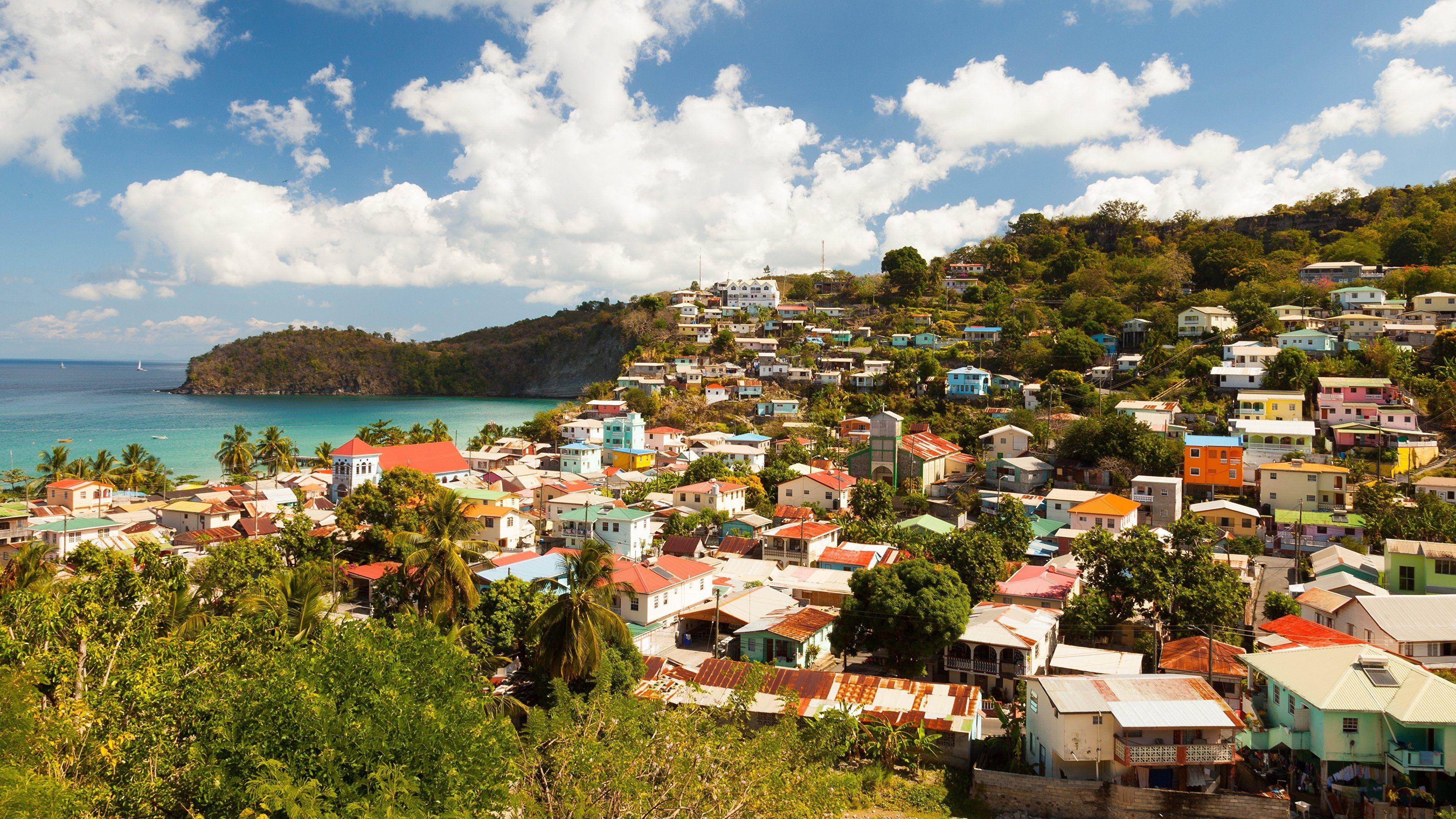 Saint Lucia, Karibik, Insel, Exotische Natur, Urlaub, 3840x2160 4K Desktop