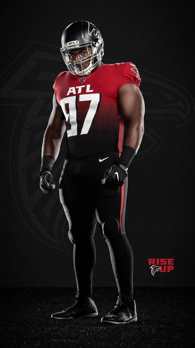 Atlanta Falcons, Uniformen, NFL, Football, Team, 680x1200 HD Handy