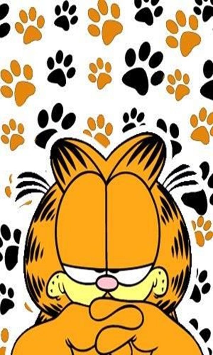 Garfield, Cartoons, Katze, Android, Comic, 720x1200 HD Handy